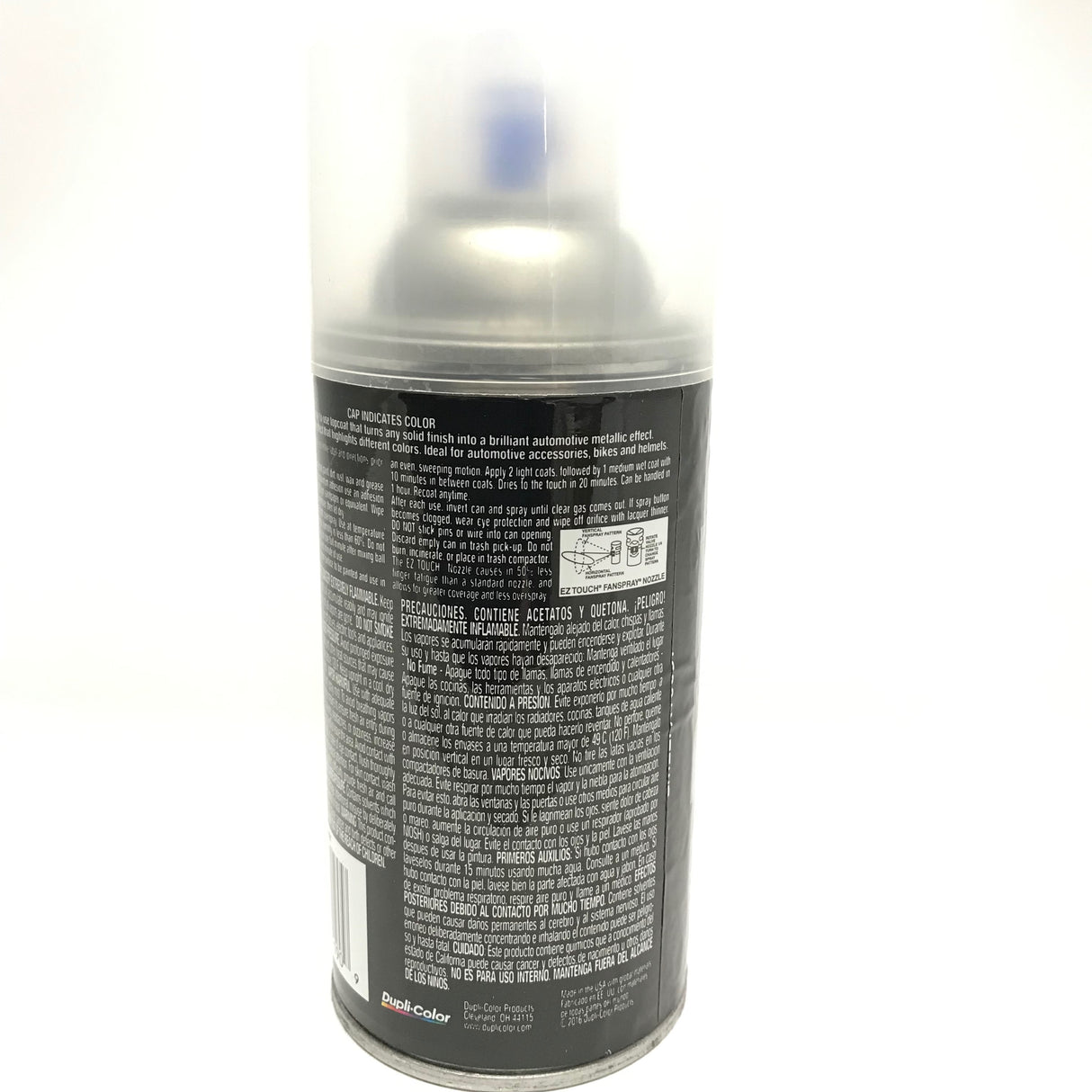 Duplicolor EFX100 - 4 Pack Clear Effex Paint, Color Changing Glitter Effect - 7oz