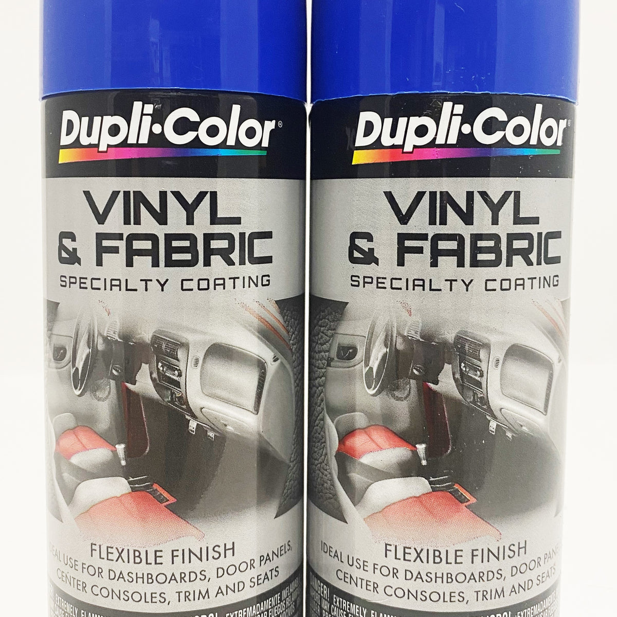 Duplicolor HVP102 Pack Vinyl Fabric Spray Paint Blue 11 oz