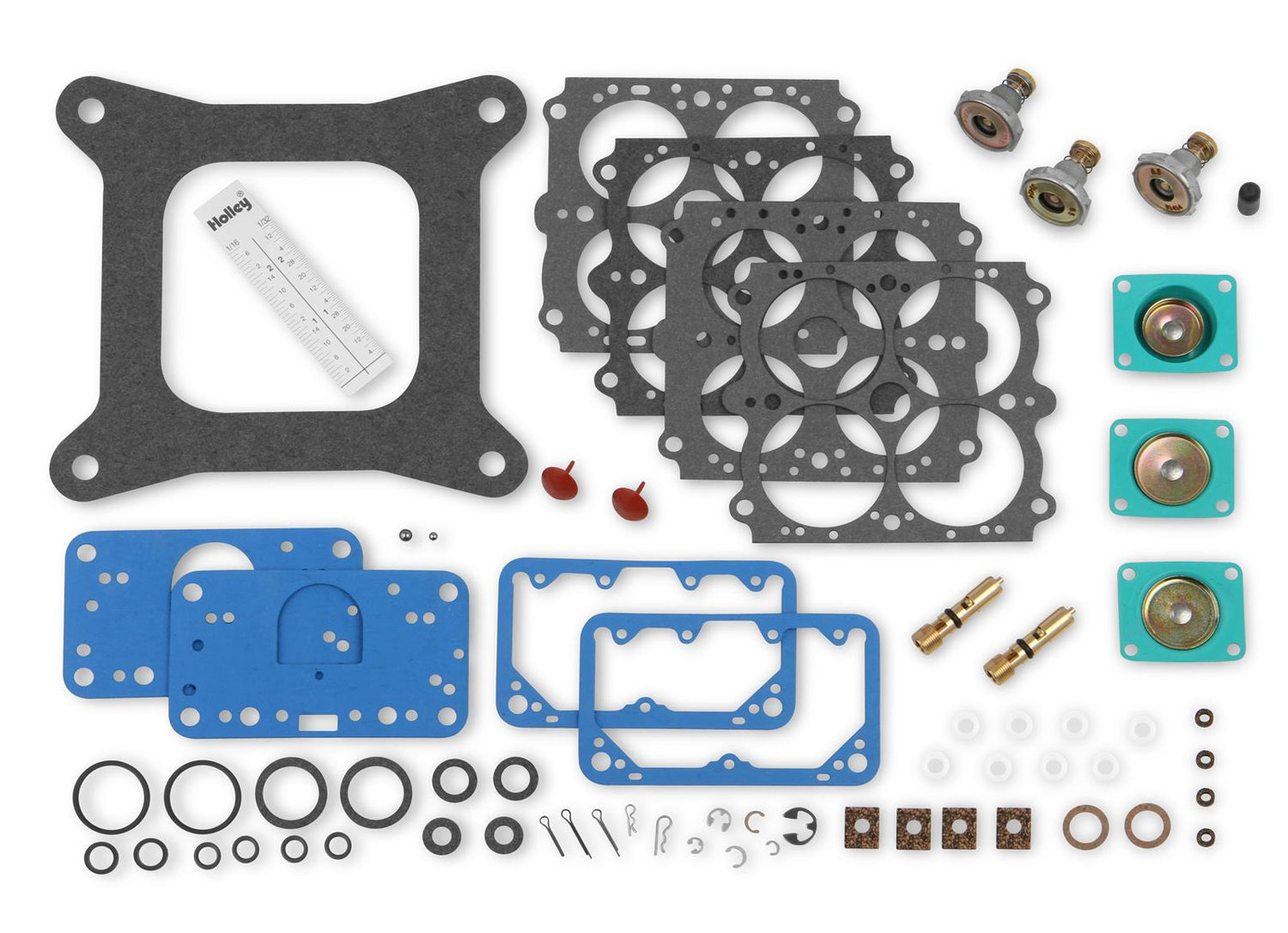 Holley 37-485 Carb Repair Kit 4150 Double Pumper 600, 650, 700, 750, 800, 850