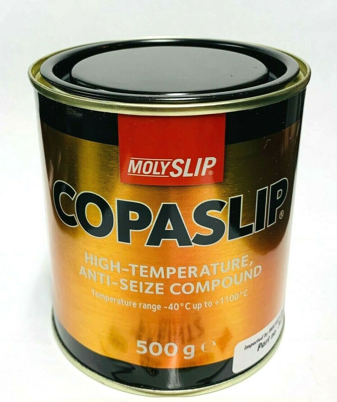 MLS 3474 Molyslip Copaslip Anti Seize Hi-Temp Lead Free Assembly Compound 500g Tub