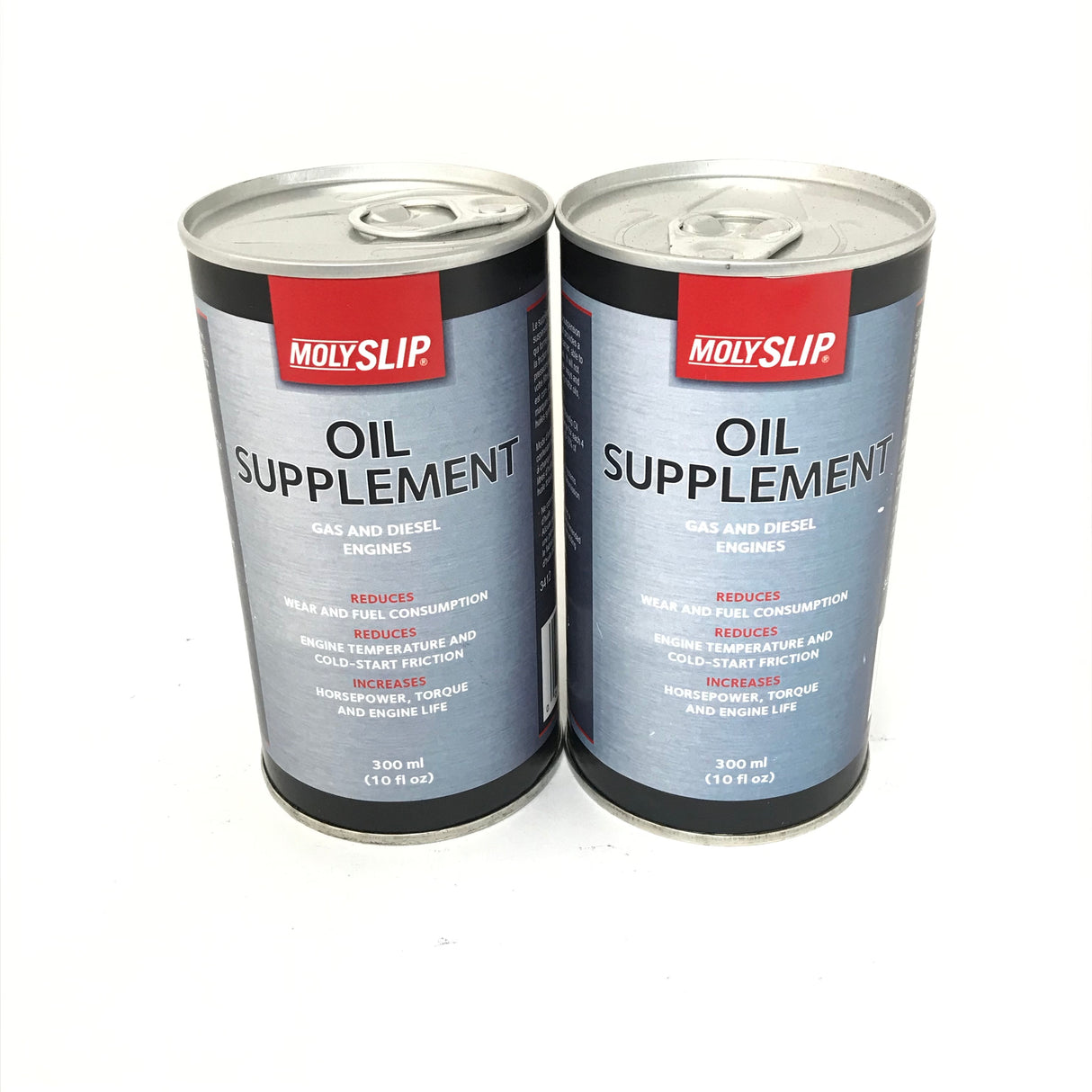 MLS 3412 Molyslip E Oil Supplement - 10 oz can - 2 PACK