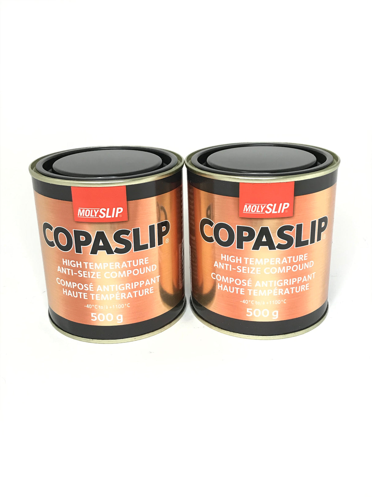 MLS 3474 Molyslip Copaslip Anti Seize Hi-Temp Lead Free Assembly Compound 500g Tub - 2 PACK