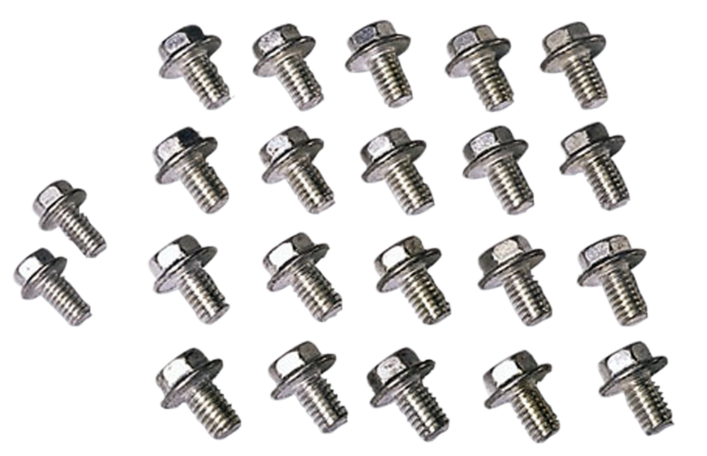 Moroso 38550 Oil Pan Bolts - SBC/OLDS - Self Locking - Steel
