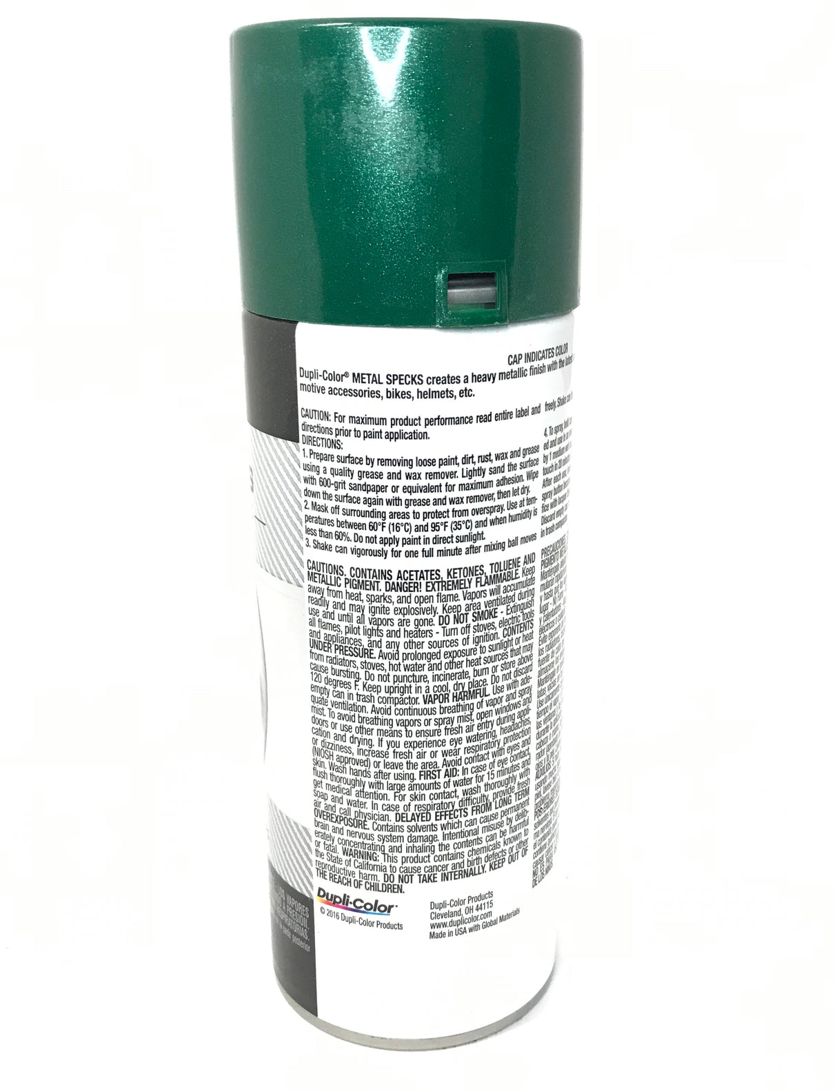 Duplicolor MS500-3 PACK SHIMMERING GREEN Metalspecks Specialty Coating - Heavy Metallic Finish - 11 oz