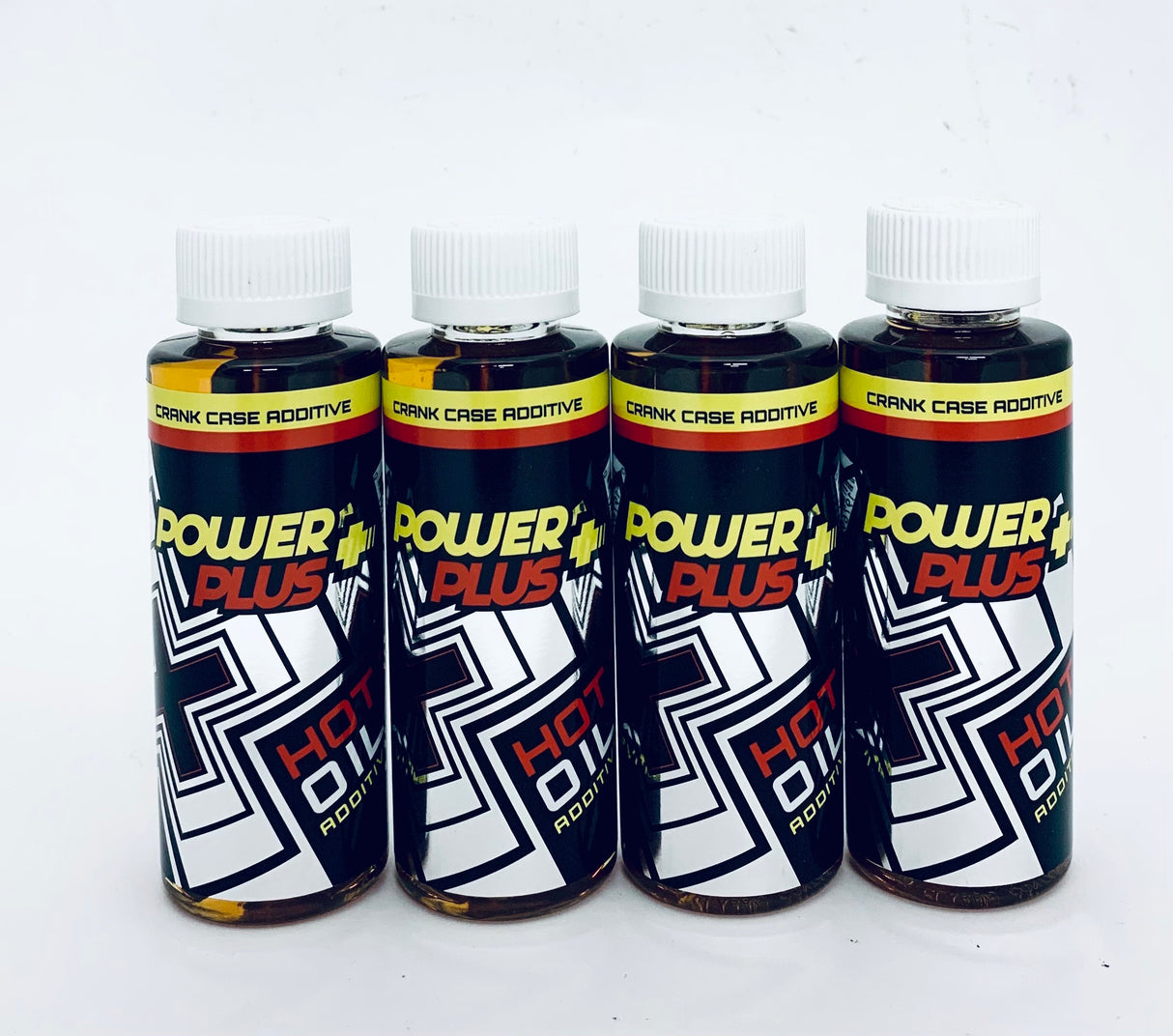 PowerPlus Hot Oil Additive Kart Racing/Midget Racing - Horsepower Booster - 4oz (4 PACK)