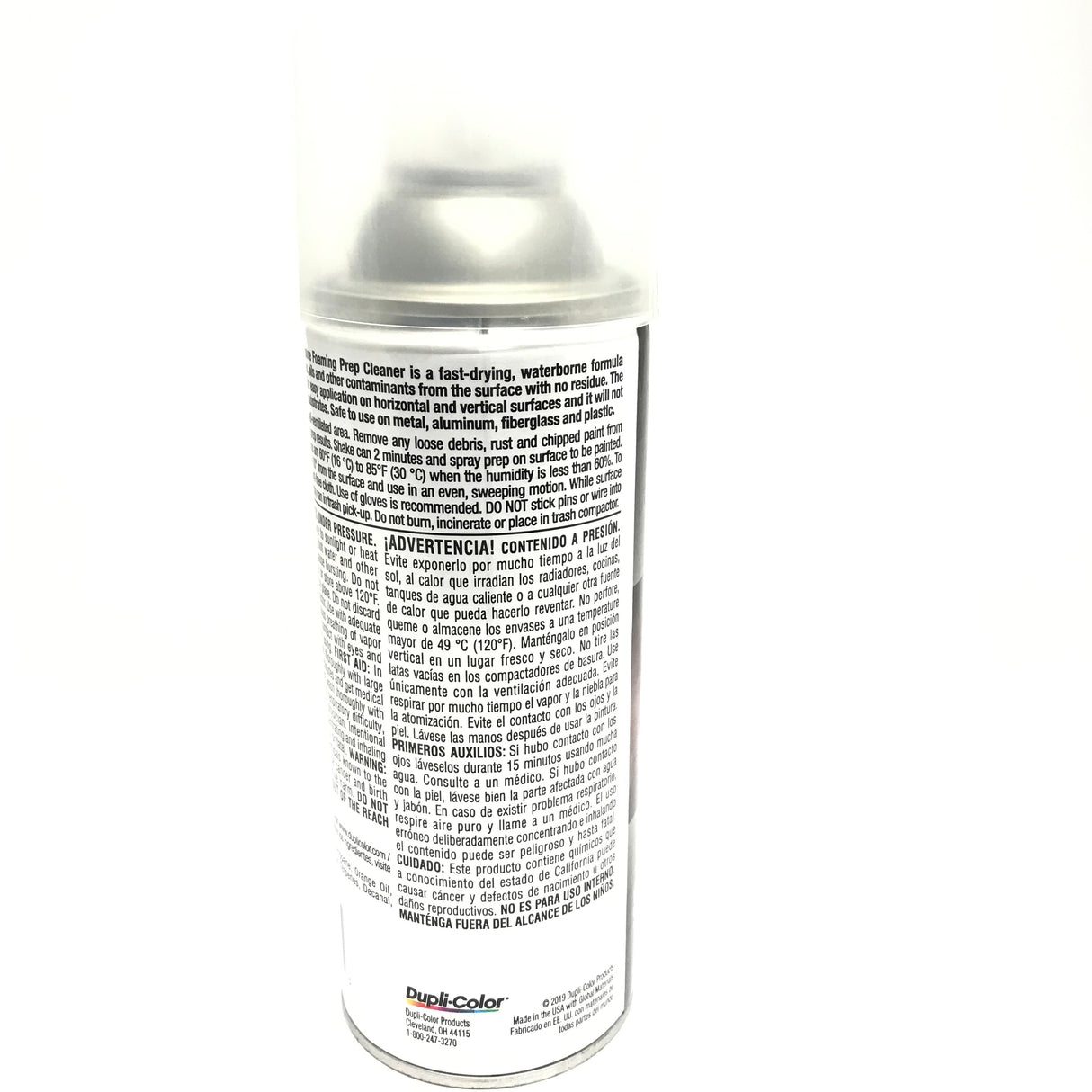 Duplicolor PS200-2 PACK Multi-Purpose Foaming Prep Cleaner - Waterborne Formula - 11 oz Aerosol