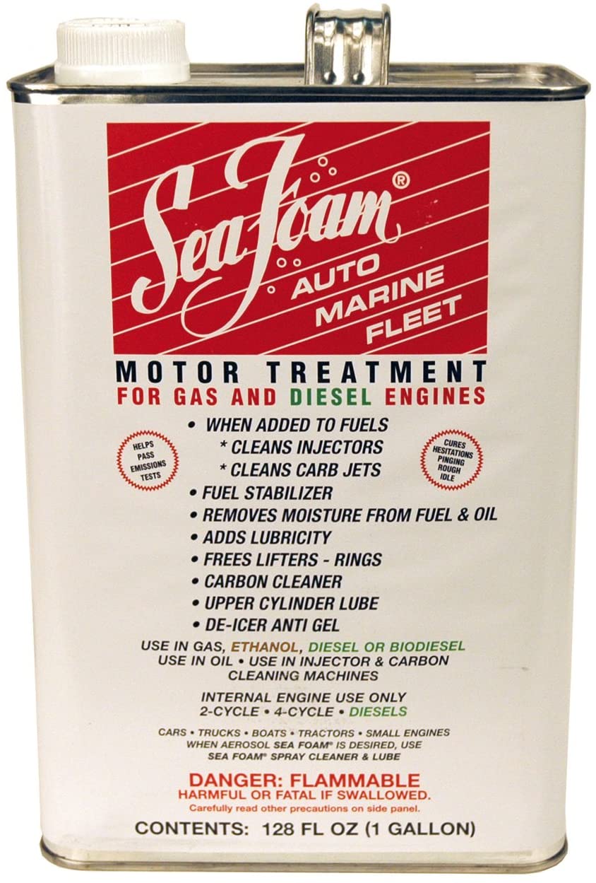 Sea Foam SF-128 Motor Treatment Fuel Additive Marine Auto RV - 1 gallon