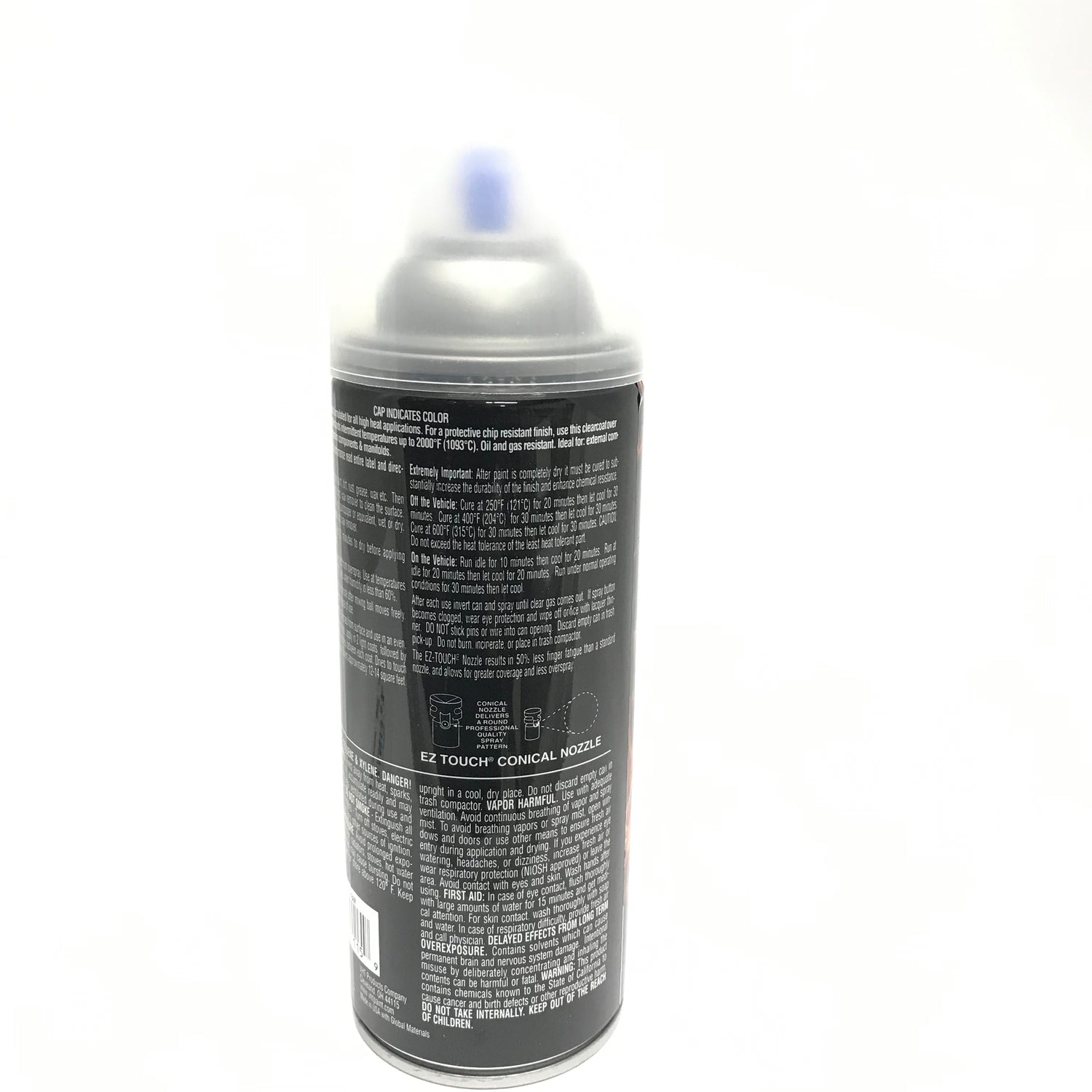 VHT SP115-2 PACK SATIN CLEAR High Temperature Flame Proof Header Paint - 11 oz