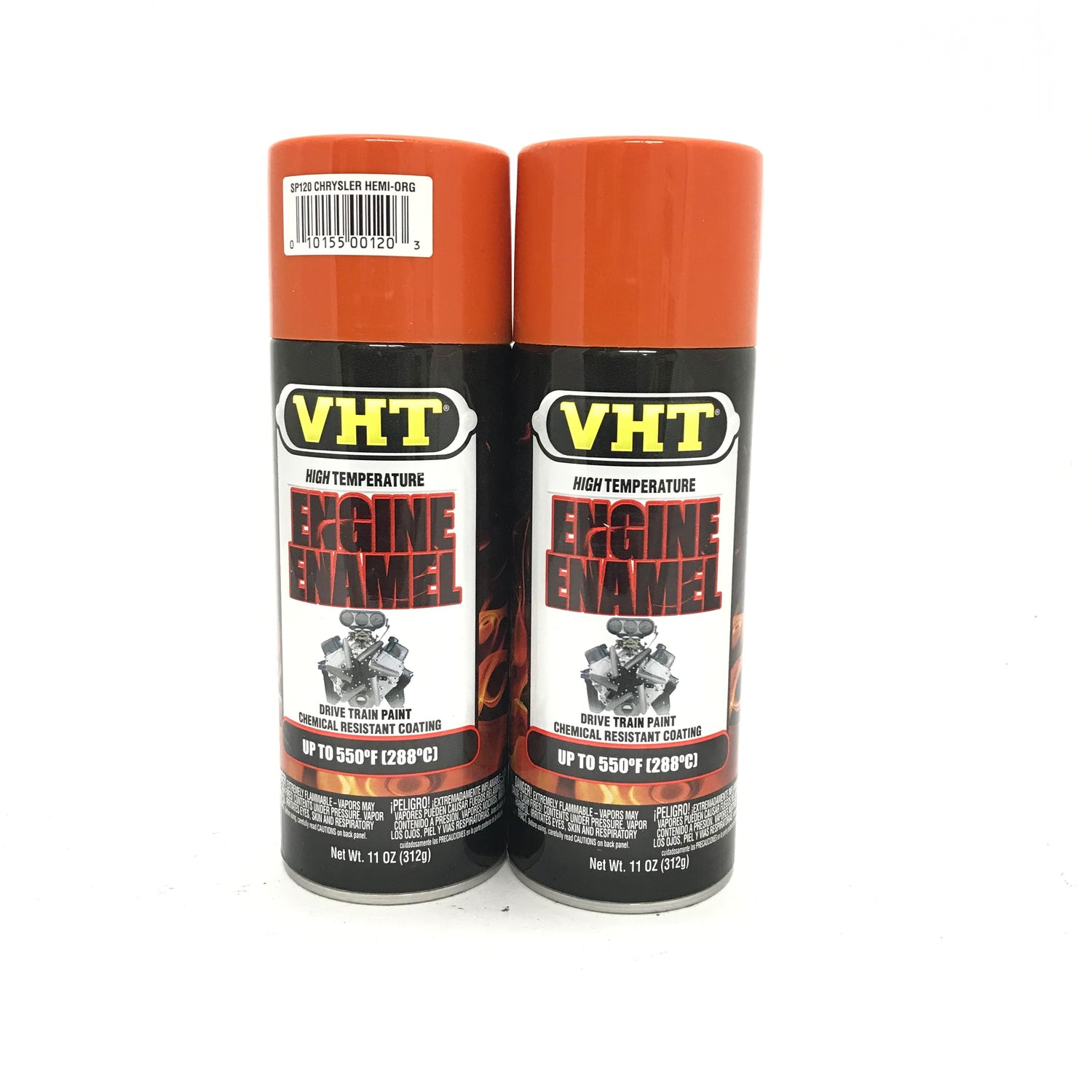 VHT SP120-2 Pack Engine Enamel Chrysler Hemi-Orange - 11 oz Aerosol Can