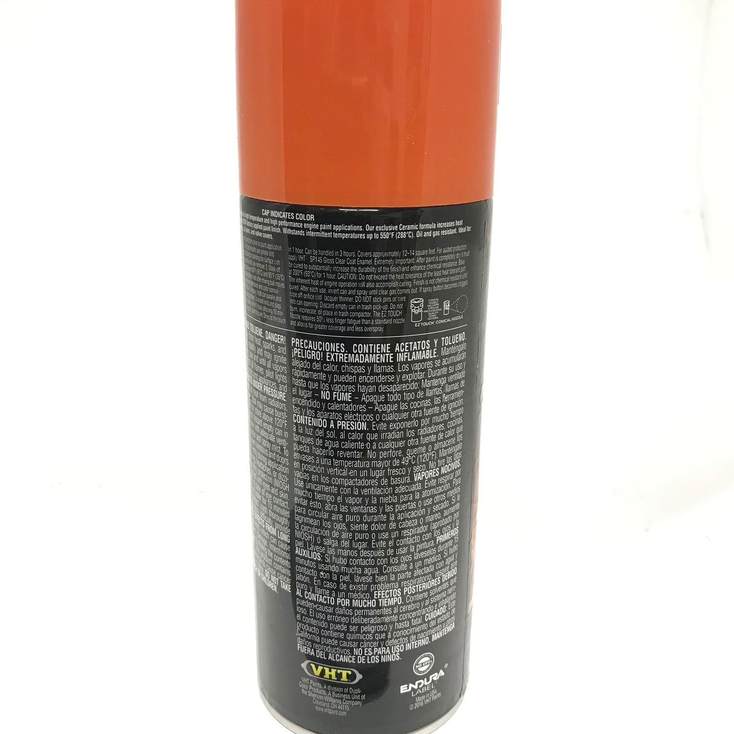 VHT SP120 Engine Enamel Paint Chrysler Hemi-Orange - 11 oz Aerosol