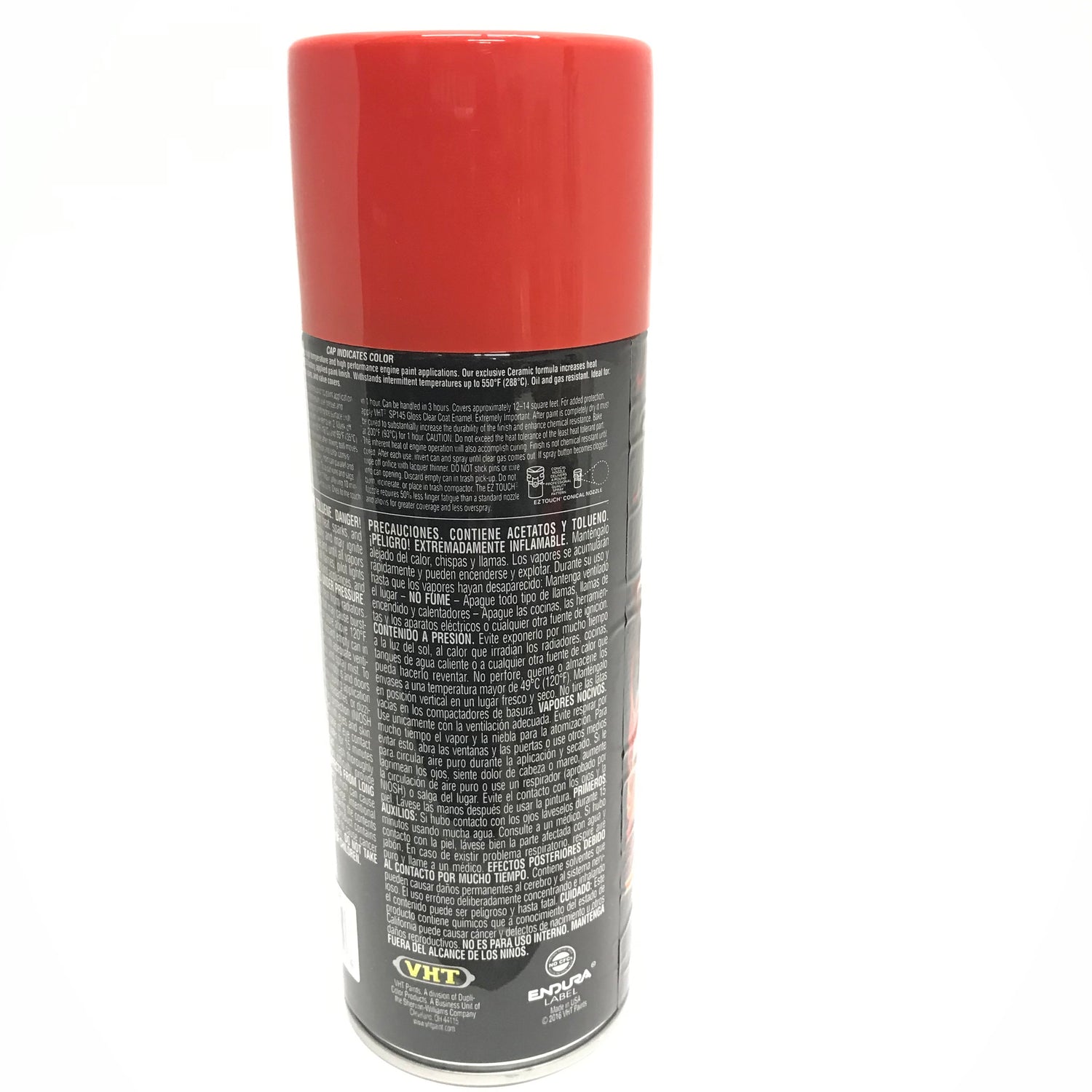 VHT SP123-6 PACK CHEVROLET ORANGE Engine Enamel High Heat Drive Train Paint - 11 oz