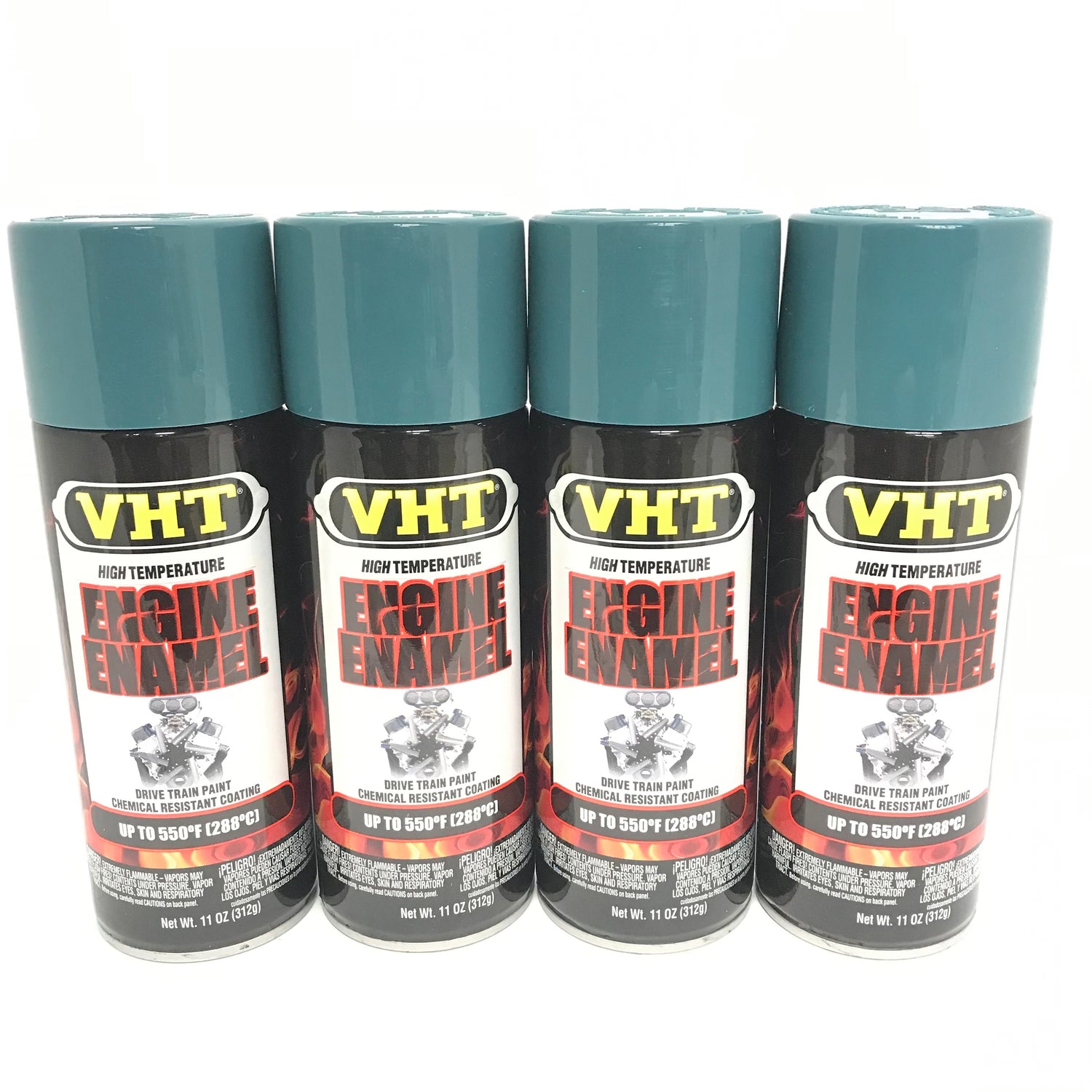 VHT SP126-4 PACK EARLY CHRYSLER BLUE Engine Enamel High Heat Drive Train Paint - 11 oz