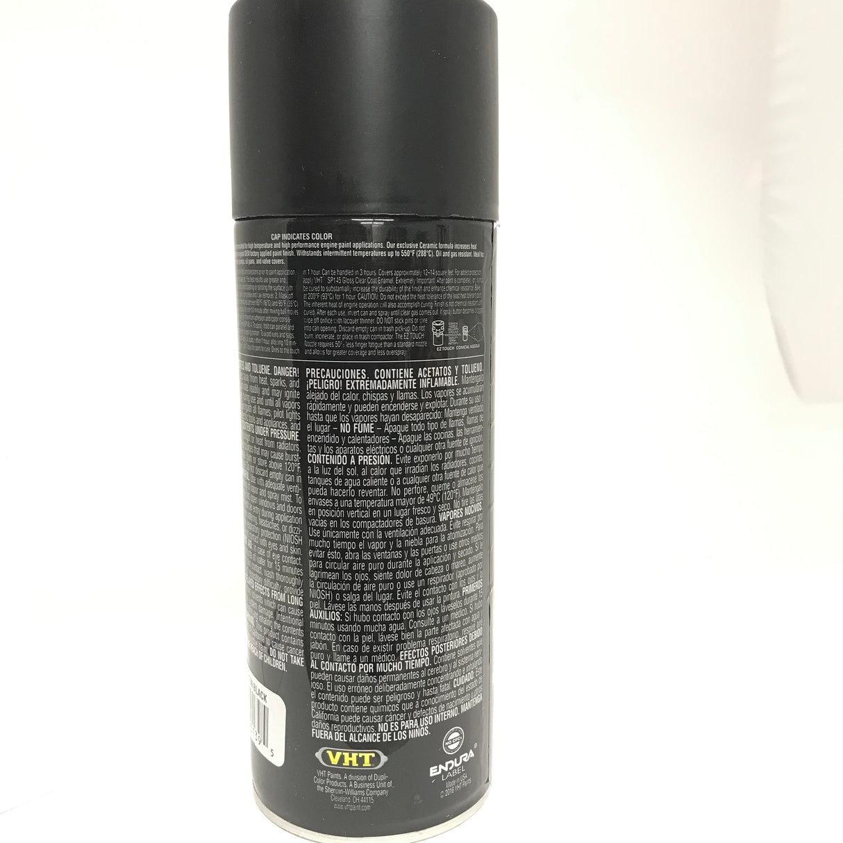 VHT SP139-6 Pack GM Satin Black Engine Enamel High Heat Drive Train Paint - 11 oz