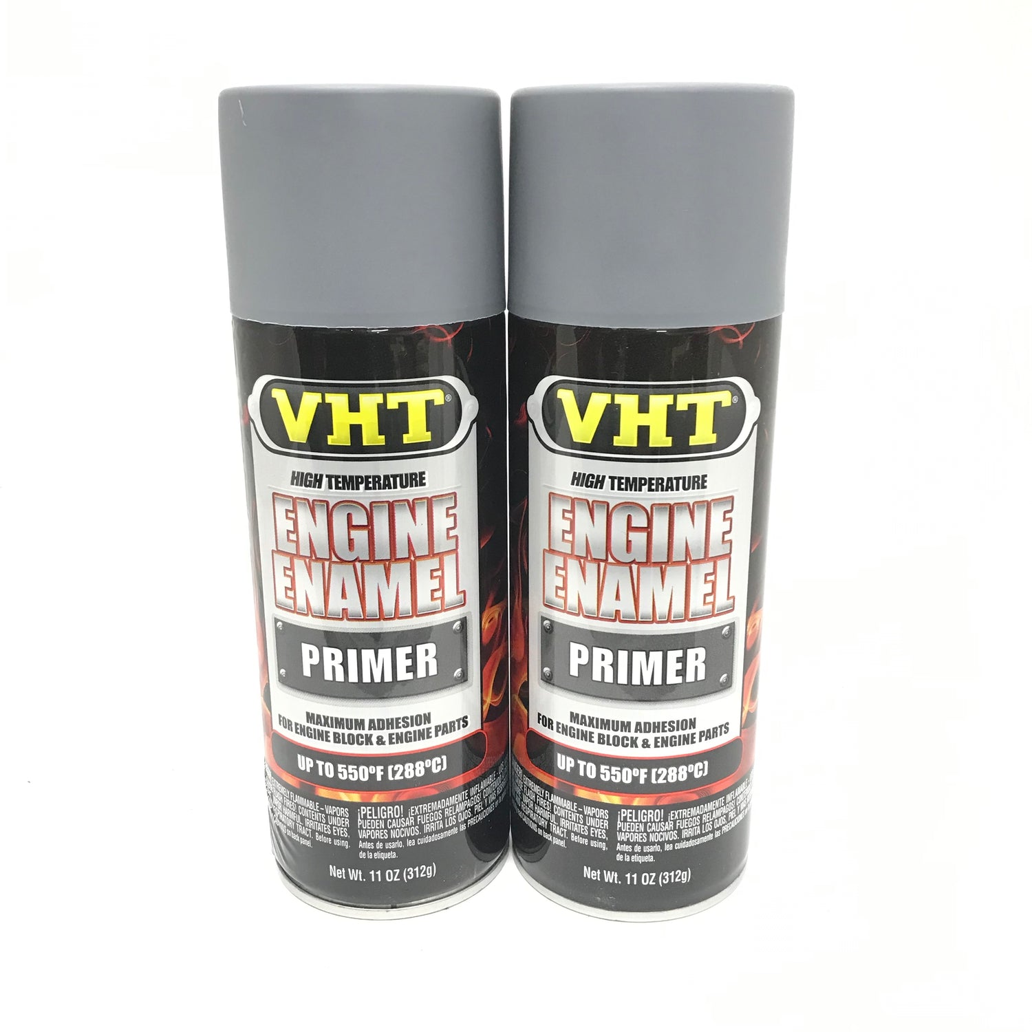 VHT SP148-2 PACK High Temperature Engine Enamel LIGHT GRAY Primer - 11 oz