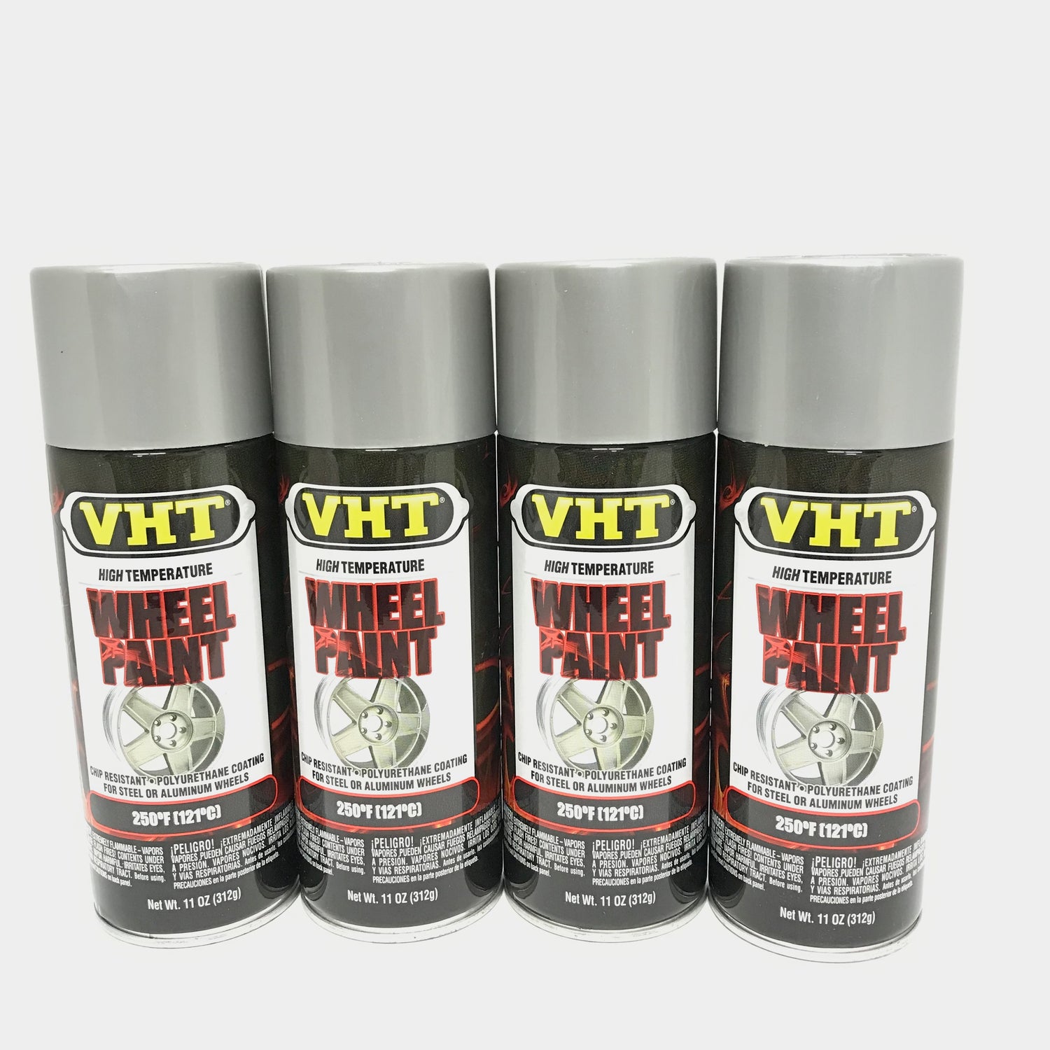 VHT SP181-4 PACK ALUMINUM Wheel Paint Chip & Fade Resistant -11 oz Aerosol