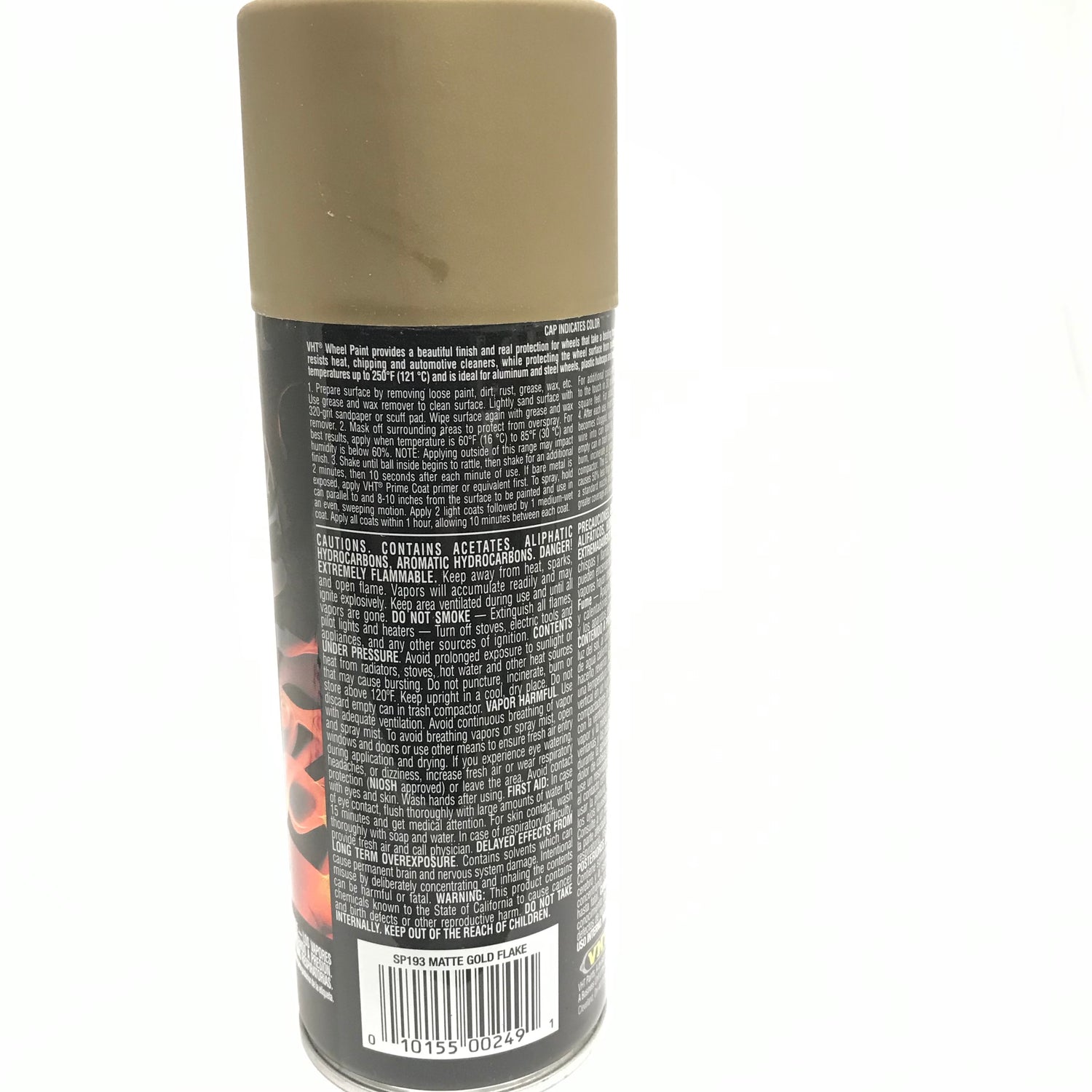 VHT SP193 High Temperature MATTE GOLD FLAKE Wheel Paint, Chip Resistant - 11 oz