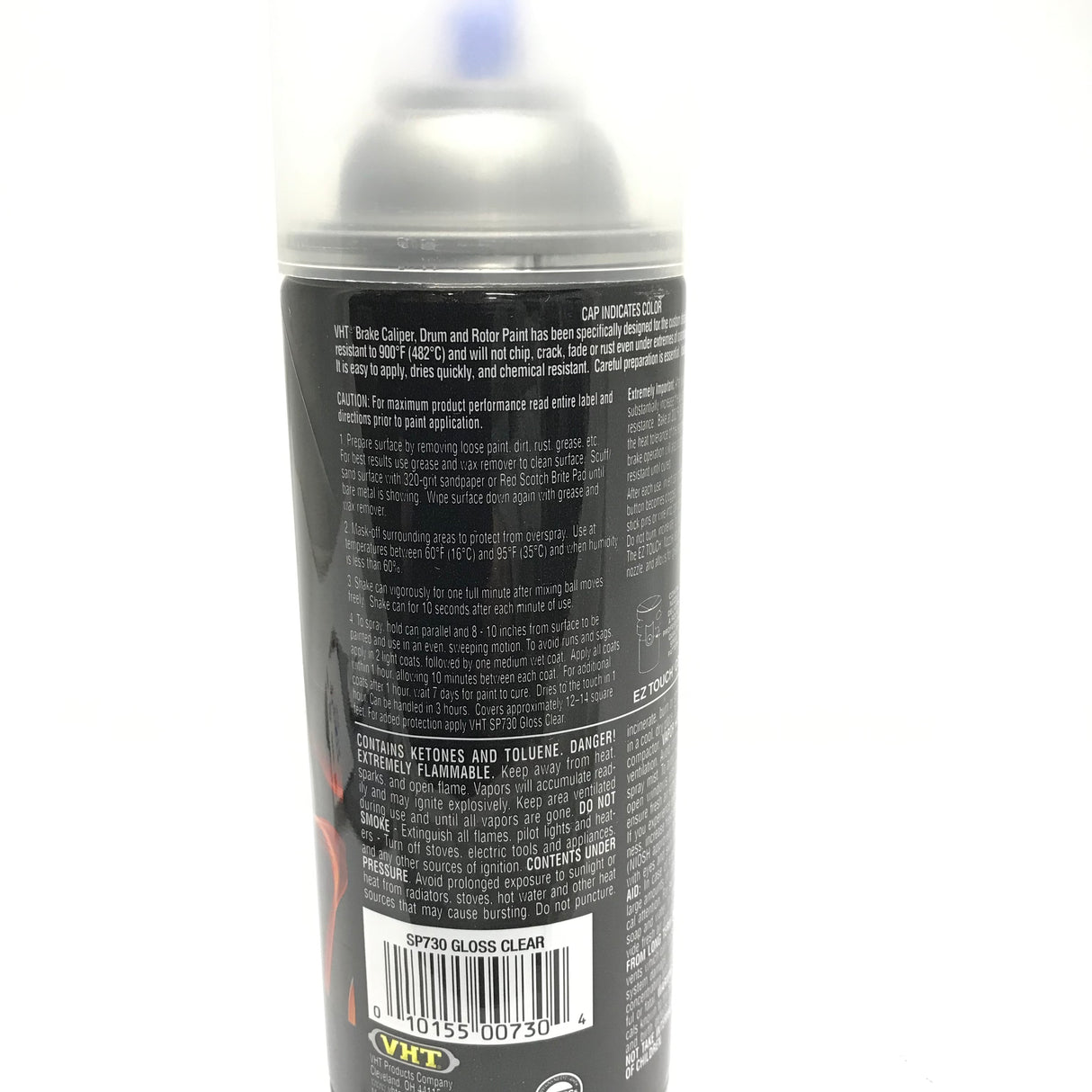 VHT SP730-6 PACK GLOSS CLEAR Brake Caliper Paint, Drums, Rotors Paint - High Heat -11oz