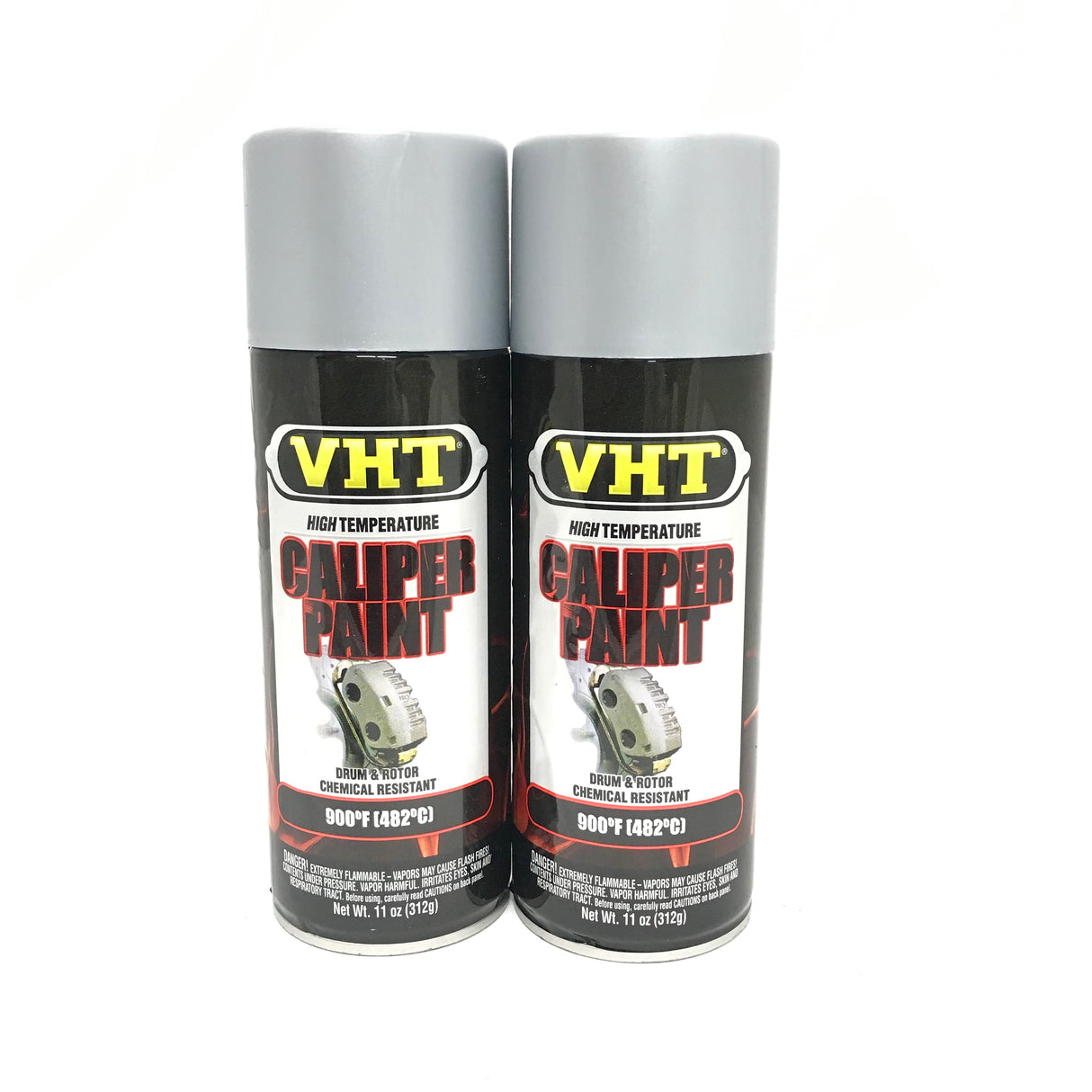 VHT SP735-2 PACK CAST ALUMINUM Brake Caliper Paint, Drums, Rotors Paint - High Heat -11oz