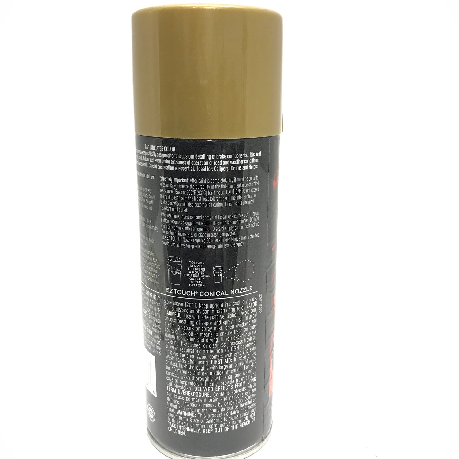 VHT SP736-3 PACK GOLD Brake Caliper Paint, Drums, Rotors Paint - High Heat -11oz