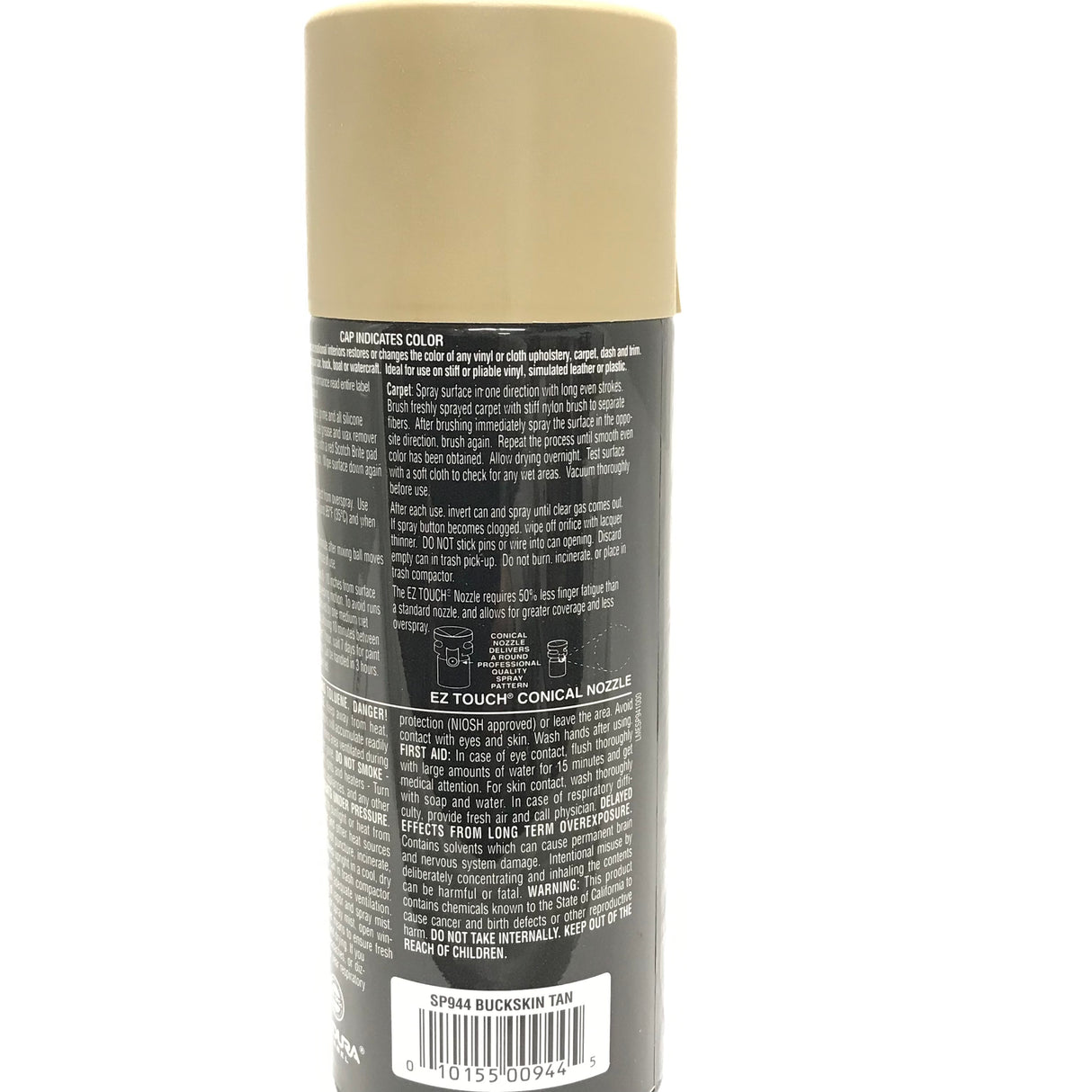 VHT SP944-6 PACK BUCKSKIN TAN Vinyl Dye Carpet, Dashboards, Vinyl Seats, Trunk Carpet