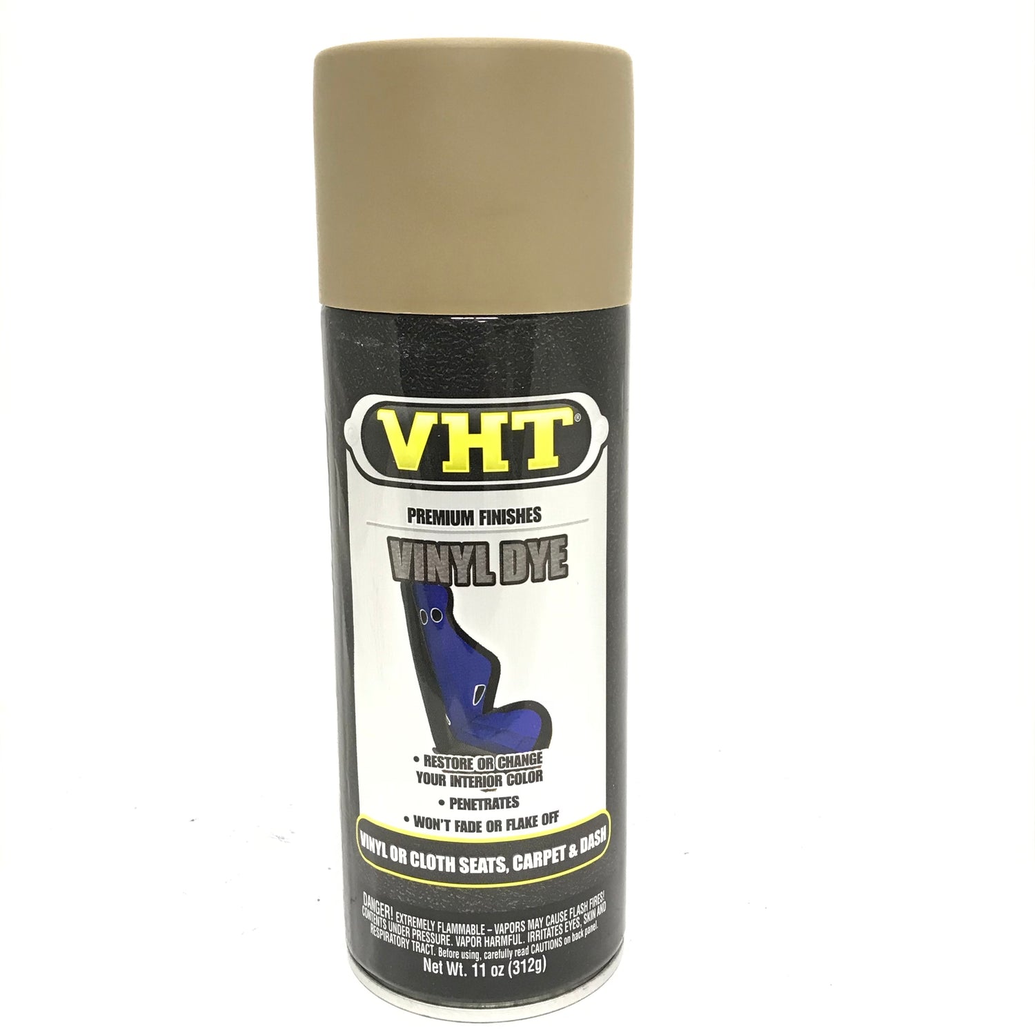 VHT SP944 BUCKSKIN TAN Vinyl Dye Carpet, Dashboards, Vinyl Seats, Trunk Carpet