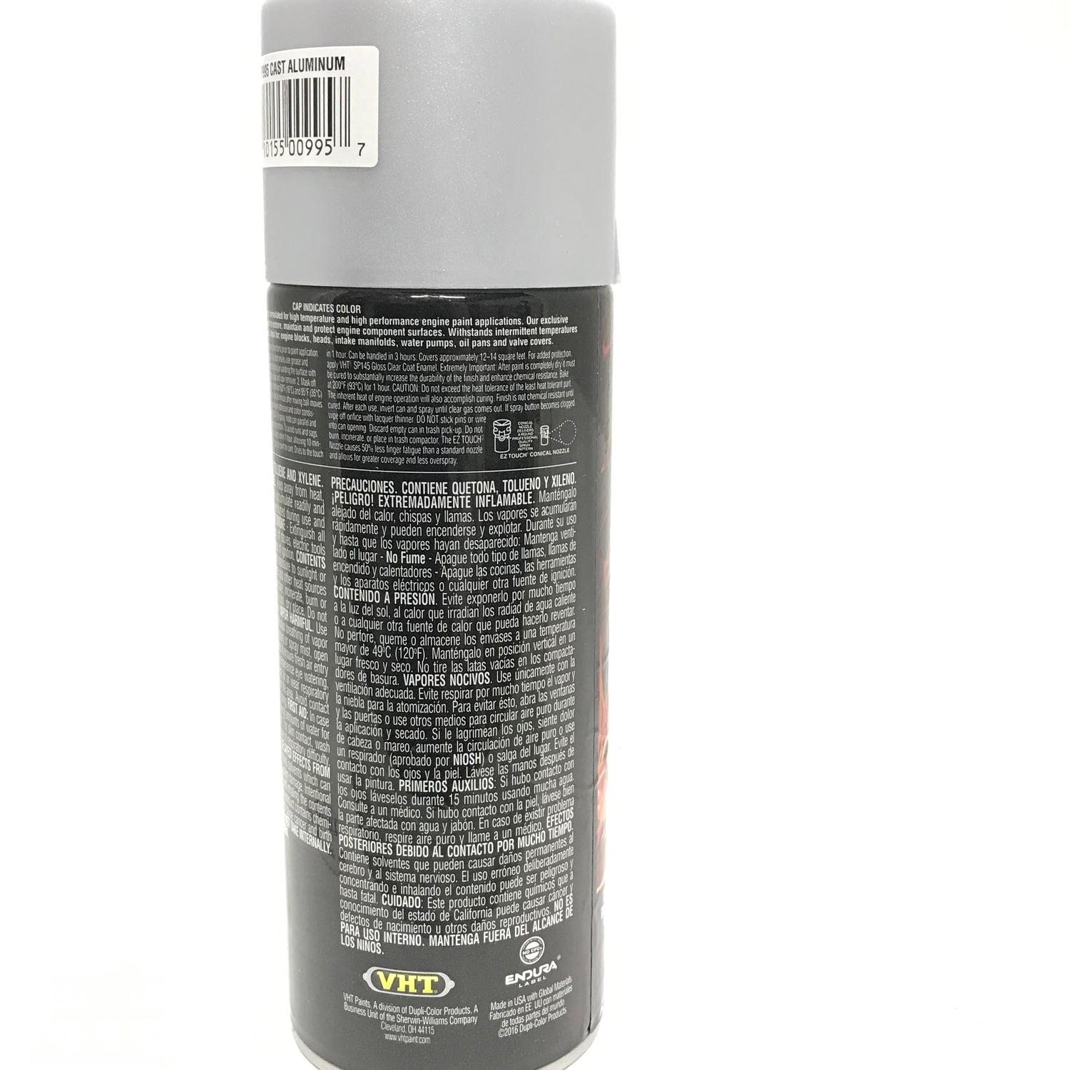 VHT SP995-6 PACK CAST ALUMINUM High Temperature Engine Enamel - 11oz Aerosol