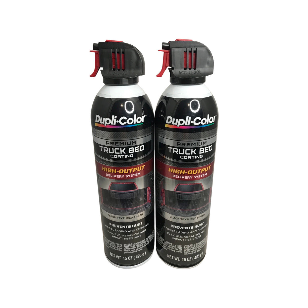 Duplicolor TR350 2-Pack Premium Truck Bed Coating Black - 15 oz. Aerosol