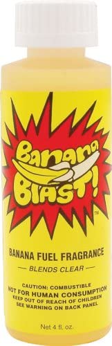 Power Plus Lubricants Fuel Fragrance for Car, Motorcycle, ATV, IMCA - Banana Fragrance