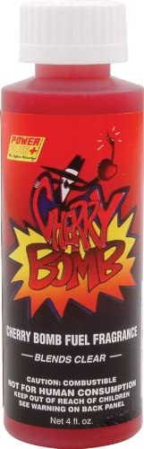 Power Plus Lubricants Fuel Fragrance for Car, Motorcycle, ATV, IMCA - Cherry Fragrance