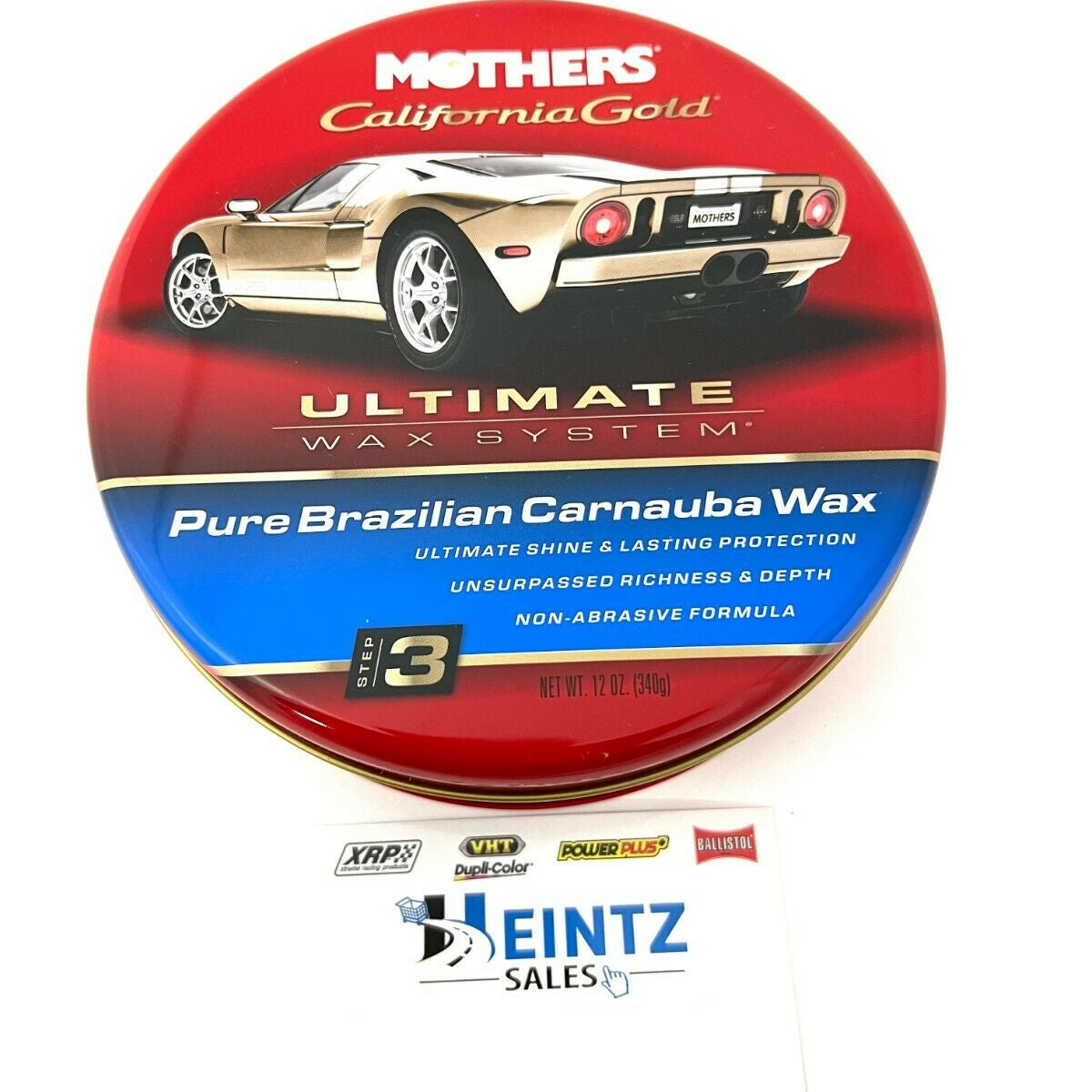 MOTHERS 05500 California Gold Brazilian Carnauba Cleaner Wax 2 PACK - –  Heintz Sales