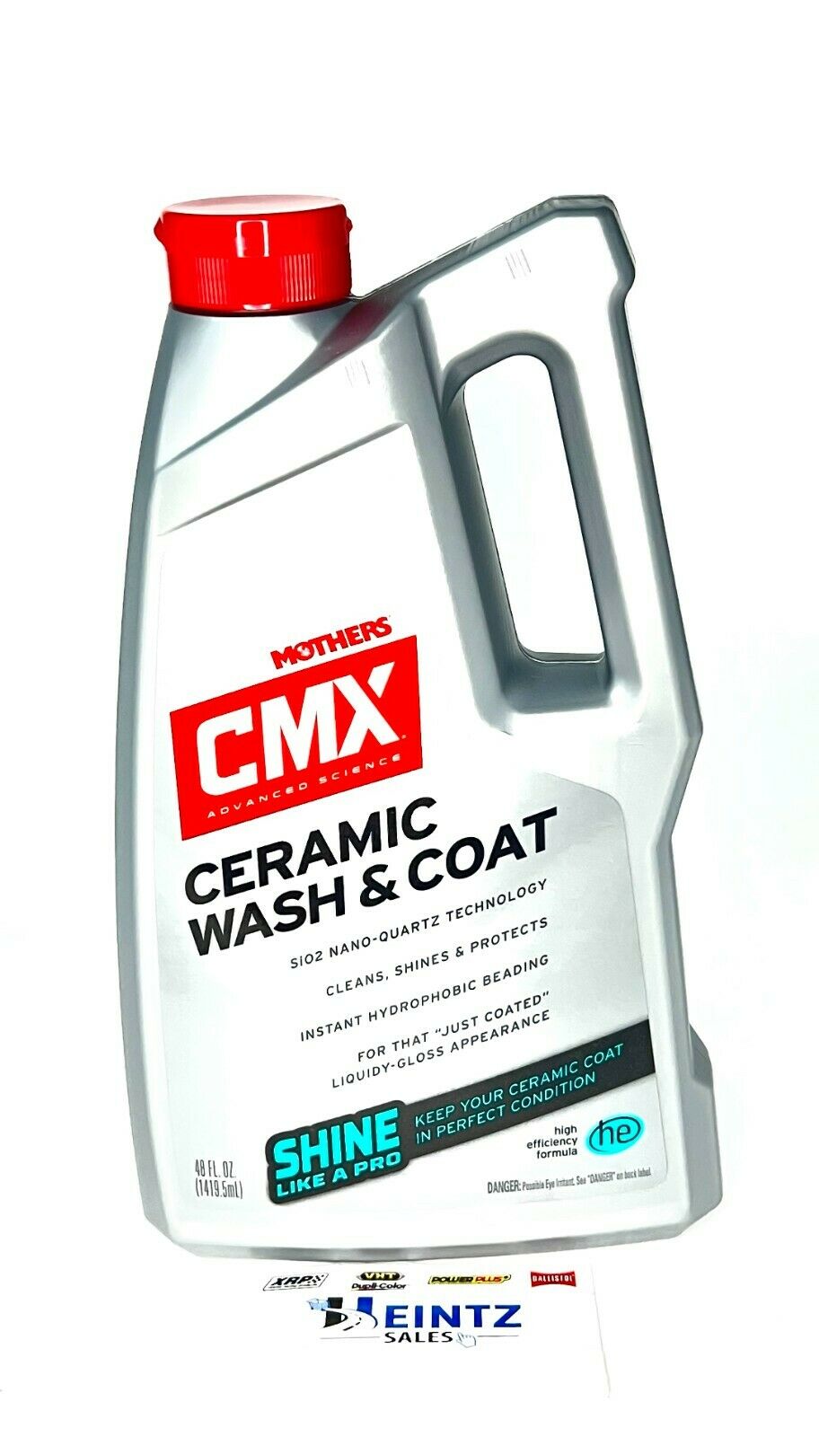 MOTHERS 01548 CMX Ceramic Wash and Coat - Clean - Shines - Protects - 48 oz.