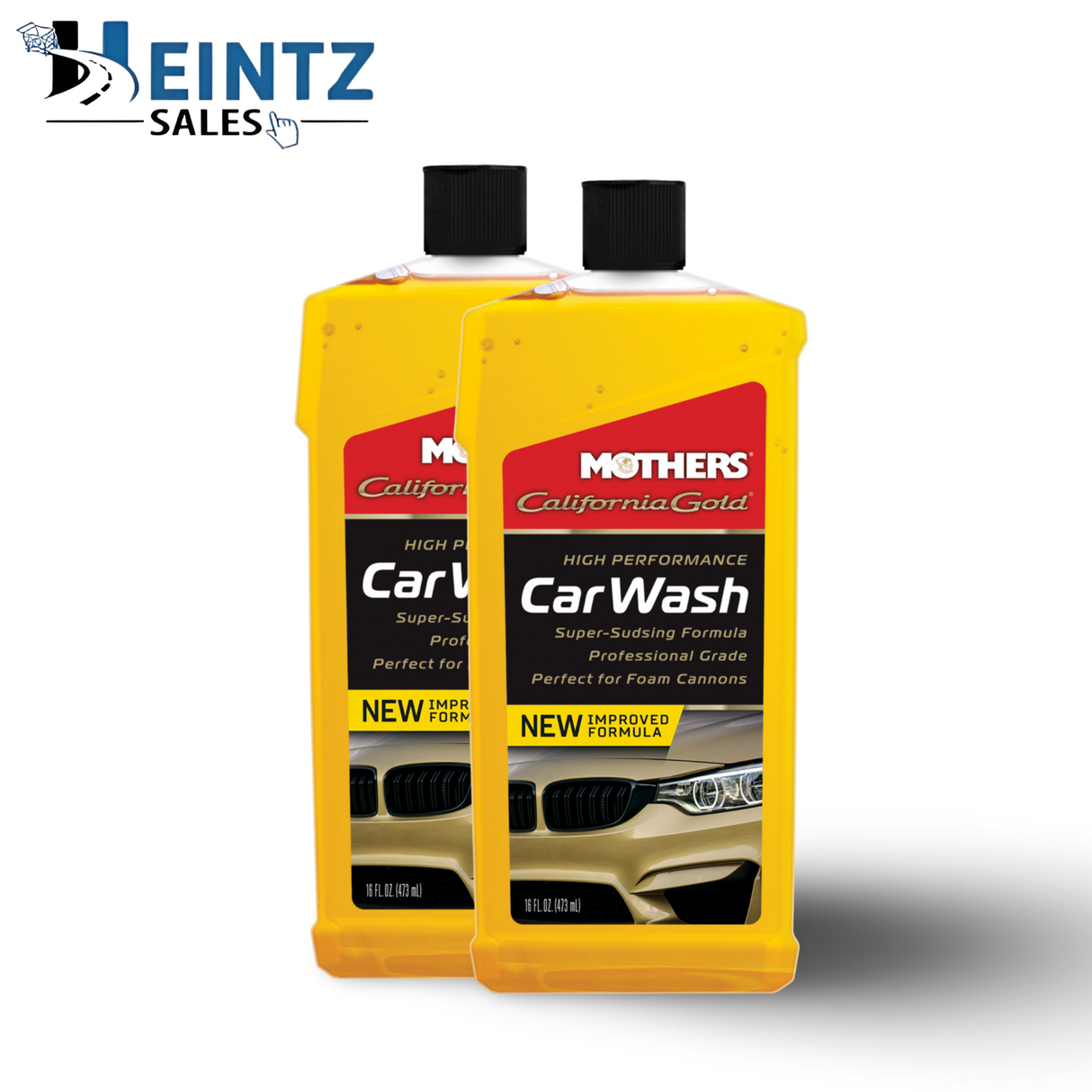 MOTHERS 05600 California Gold Car Wash 2 PACK - Resists water spots - 16 oz.