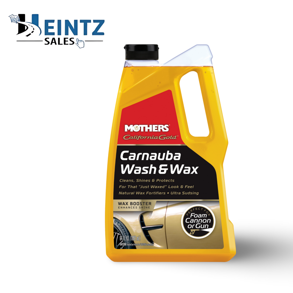 MOTHERS 05674 California Gold Carnauba Wash & Wax - Spot Free - 64 oz.