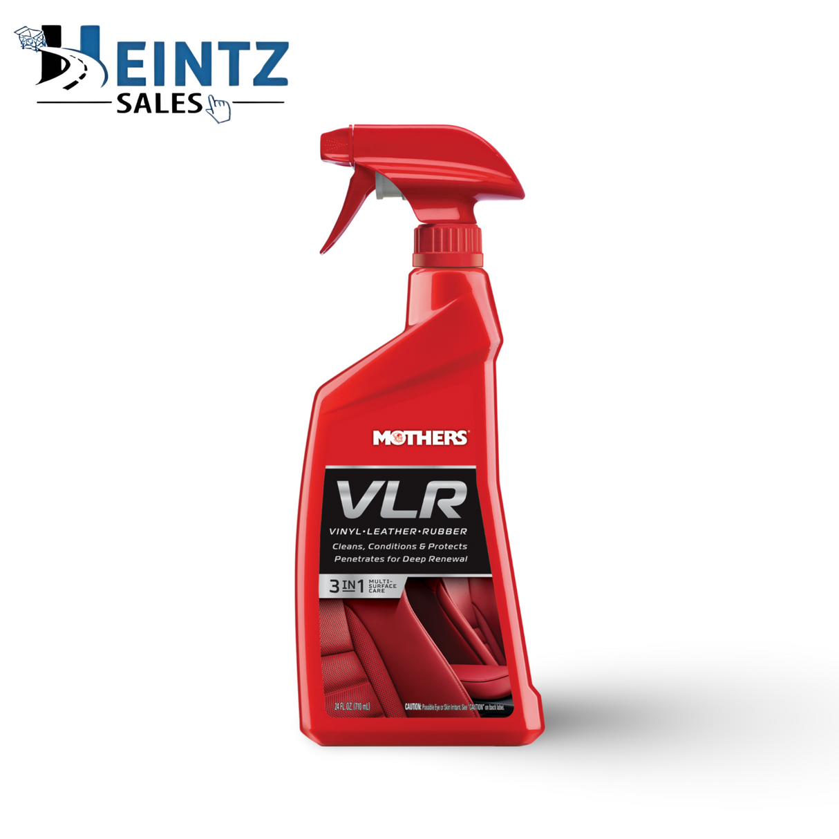 MOTHERS 06524 VLR Vinyl Leather Rubber Care - Conditions & Protects  - 24 oz.