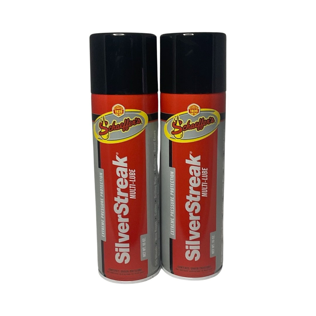 Schaeffer's 200 - 2 Pack Silver Streak® Multi-Lube Spray - 16 oz. ea.