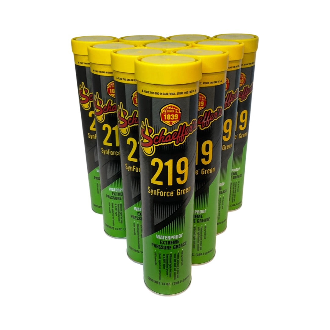 Schaeffer's 219 Case Synforce Green Waterproof Grease Synthetic