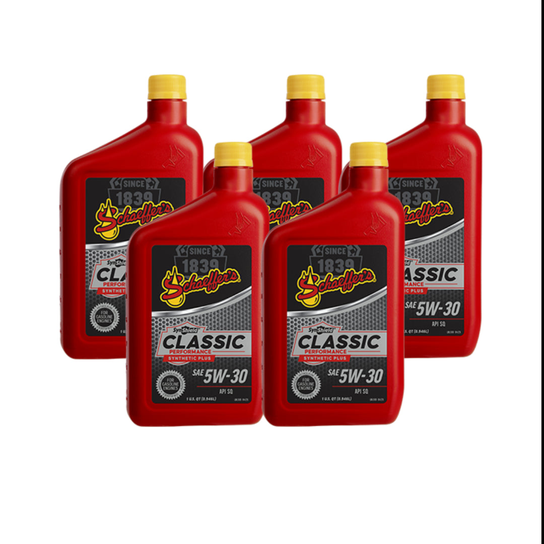 Schaeffer's 4530 SynShield® Classic Performance Synthetic Plus 5W-30 1 qt. 5(Pack)