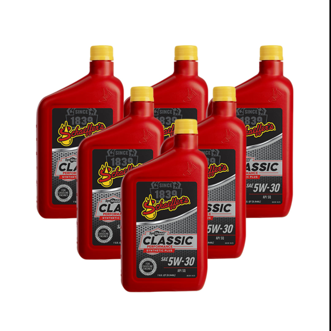 Schaeffer's 4530 SynShield® Classic Performance Synthetic Plus 5W-30 1 qt. 6(Pack)