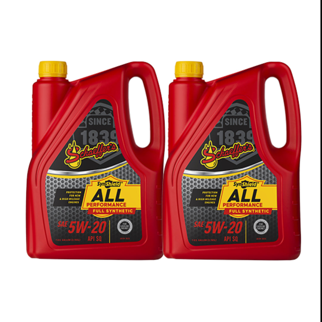 Schaeffer's 6020 SynShield® All Performance Full Synthetic 0W-20 1 Gal. (2Pack)