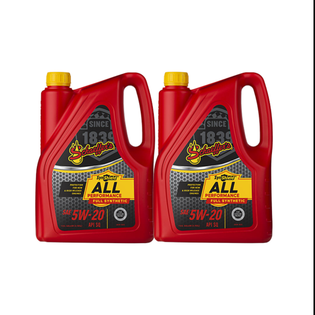Schaeffer's 6520 SynShield® All Performance Full Synthetic 0W-20 1 gall. (2Pack)