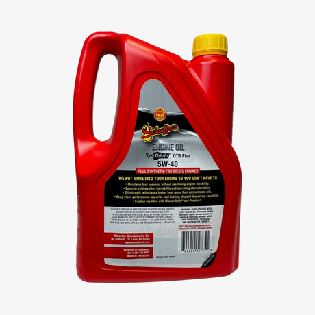 Schaeffer's 9000 SynShield OTR Plus Full Synthetic 5W-40 - 1 gal.