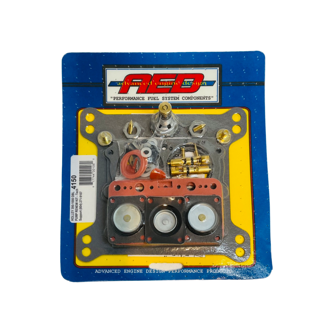 AED 4150 Series Carburetor Rebuild Kit Holley 650 750 850 950 Double Pumper  -NEW