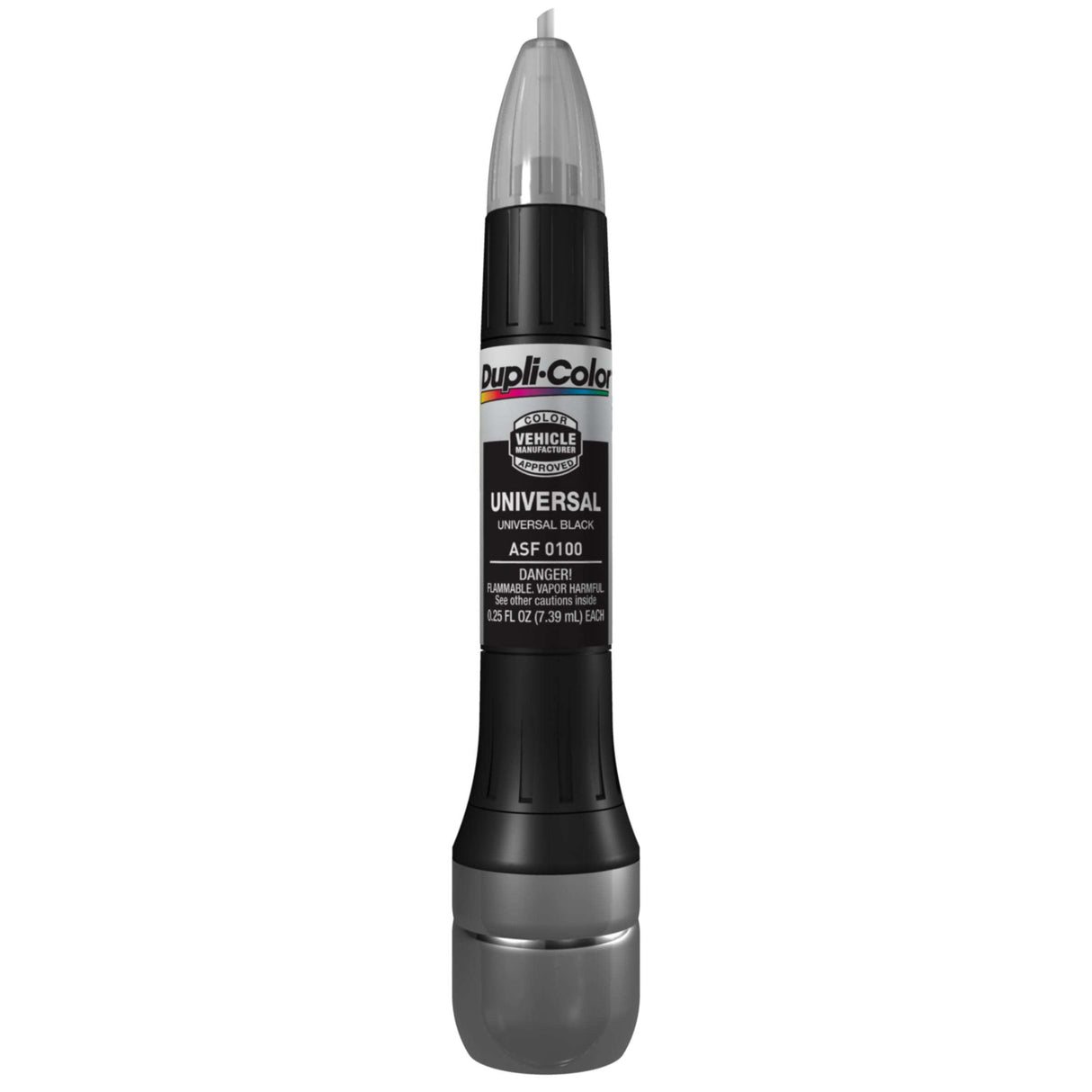 Dupli-Color ASF0100 Universal Black Scratch Fix All-In-1 Paint Pen - 0.25 oz.