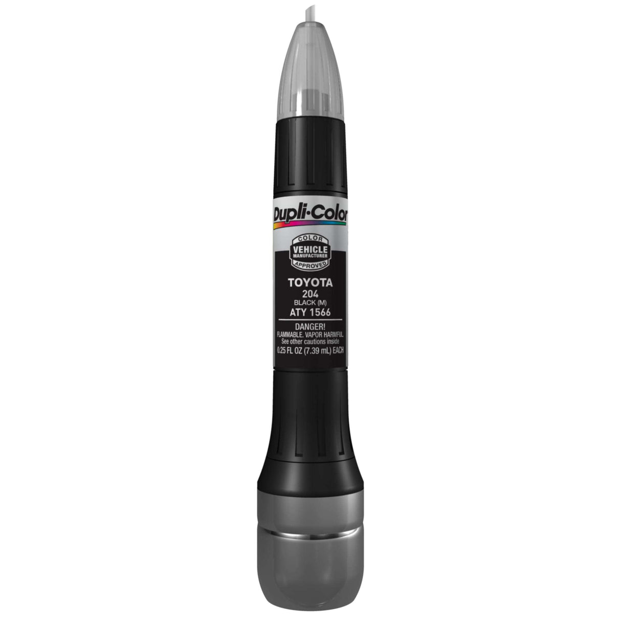 Dupli-Color ATY1566 Toyota Black Metallic Scratch Fix All-In-1 Paint Pen - 0.25 oz.