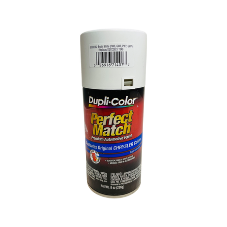 Dupli-Color BCC0362 - 3 Pack Chrysler Bright White Perfect Match Automotive Spray Paint - 8 oz. ea.