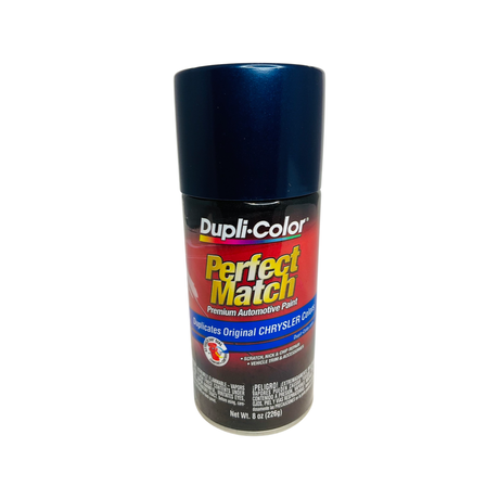 Dupli-Color BCC0409 - 2 Pack Chrysler Patriot Blue Metallic Perfect Match Automotive Spray Paint - 8 oz. ea.