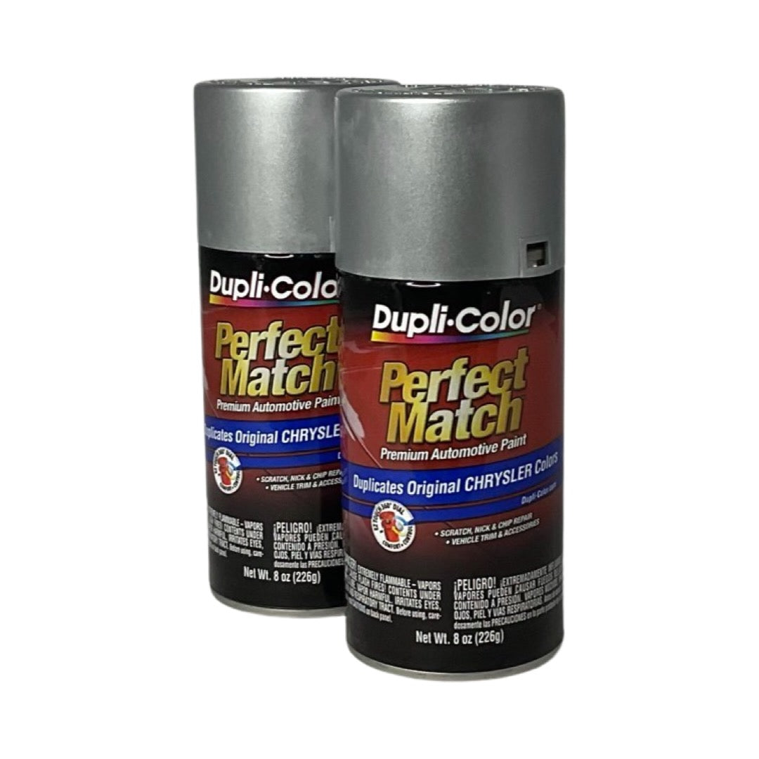 Dupli-Color BCC0410 - 2 Pack Chrysler Bright Silver Metallic