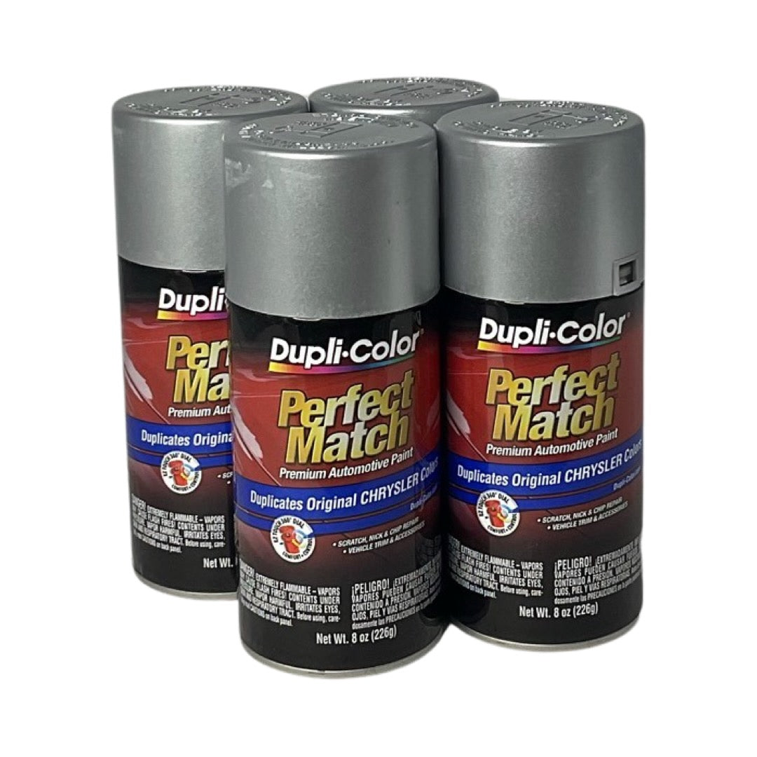 Dupli-Color BCC0410 - 4 Pack Chrysler Bright Silver Metallic