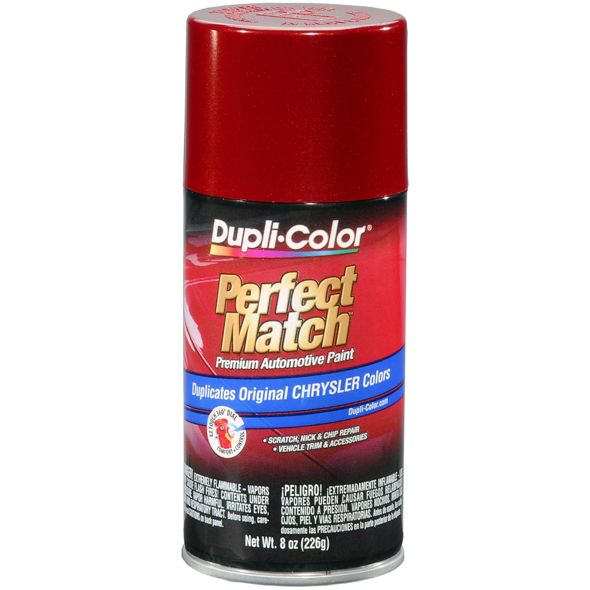 Dupli-Color BCC0412 Chrysler Inferno Red Metallic Perfect Match Automotive Spray Paint - 8 oz.