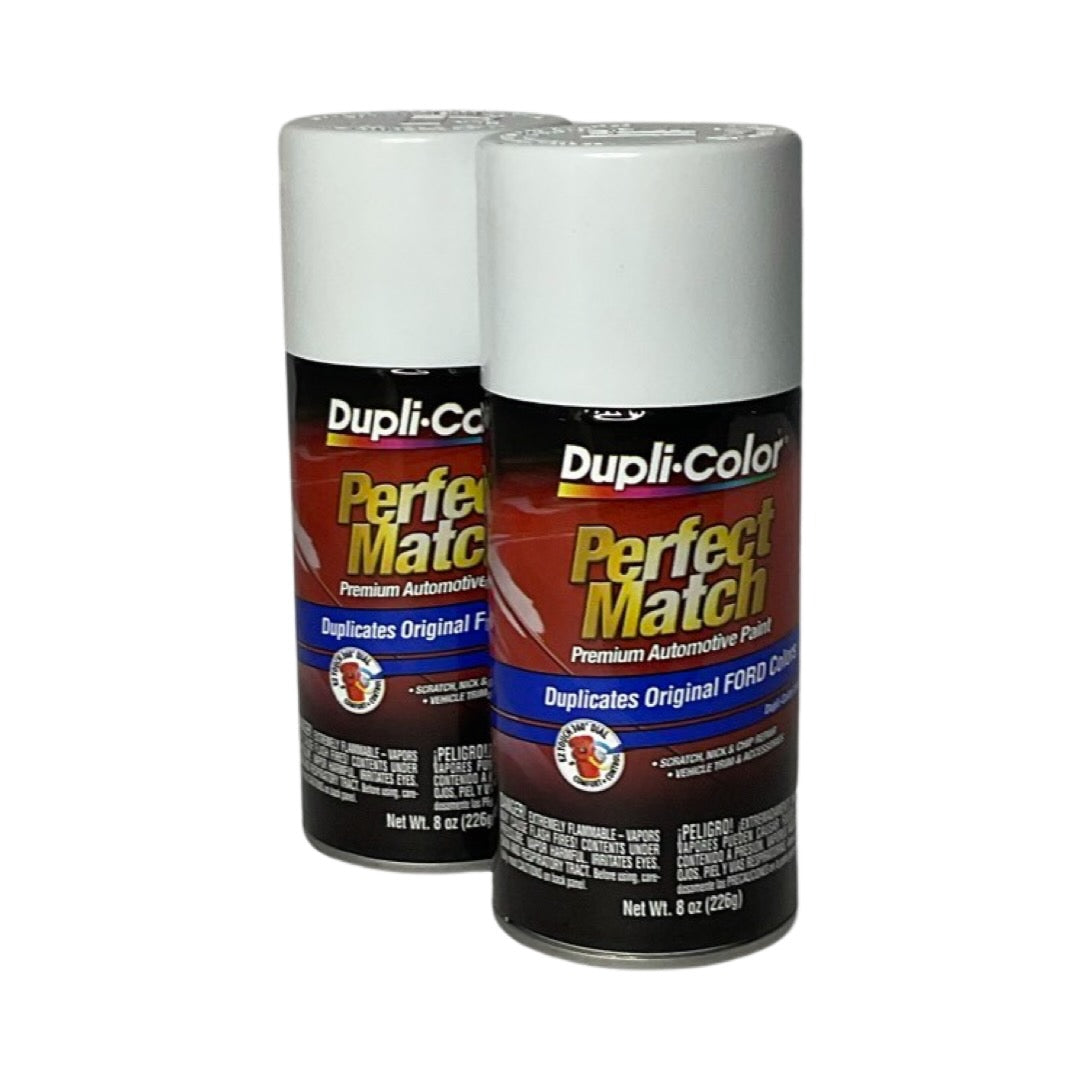 Dupli-Color BFM0229 - 2 Pack Oxford White Perfect Match Paint - 8 oz. ea.